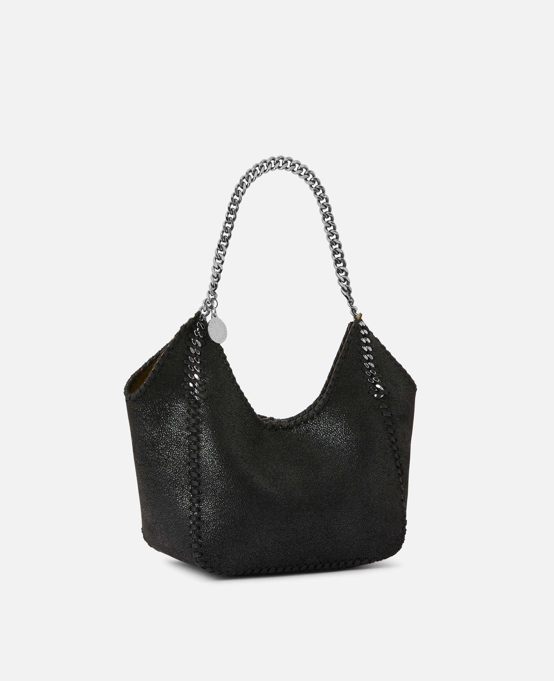 Mini Falabella Tote Bag -Black-large image number 1