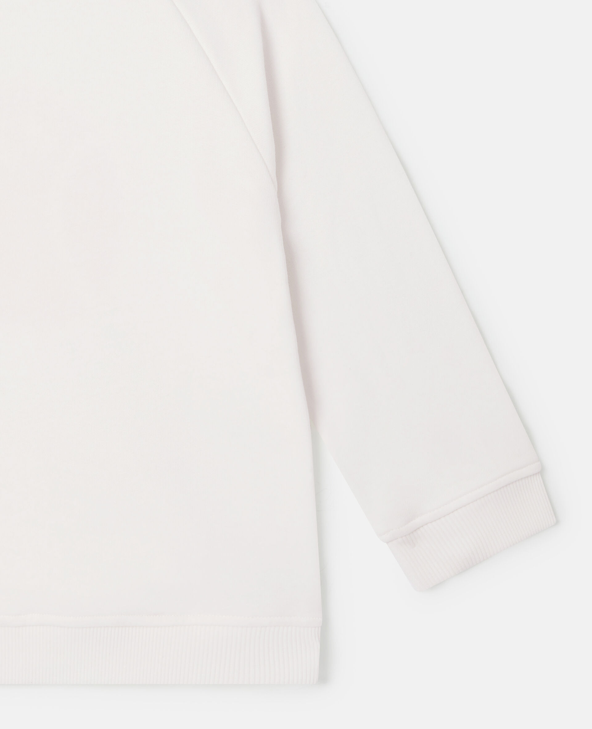 Tennis Ball Graphic Sweatshirt-White-large image number 3