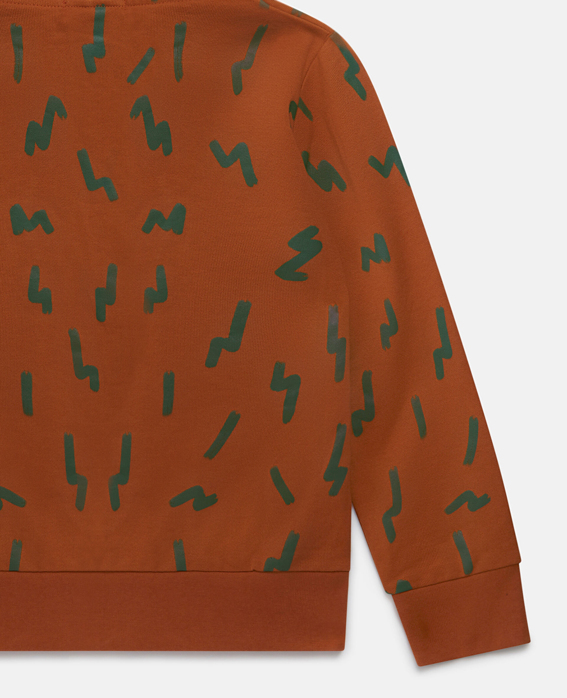 Grizzly Bear Zip Hoodie-Brown-large image number 3