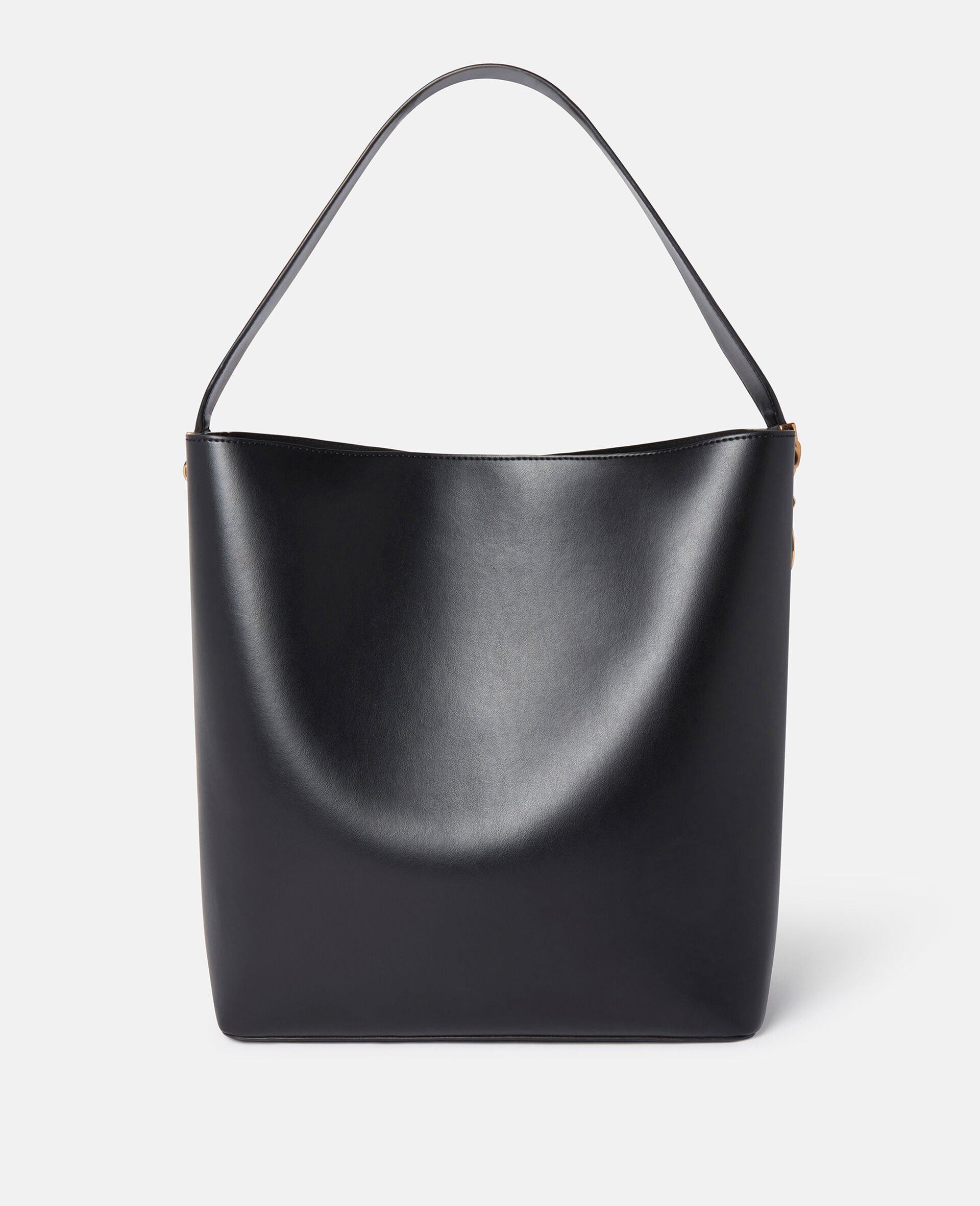 Frayme Whipstitch Tote Bag-Black-large image number 2