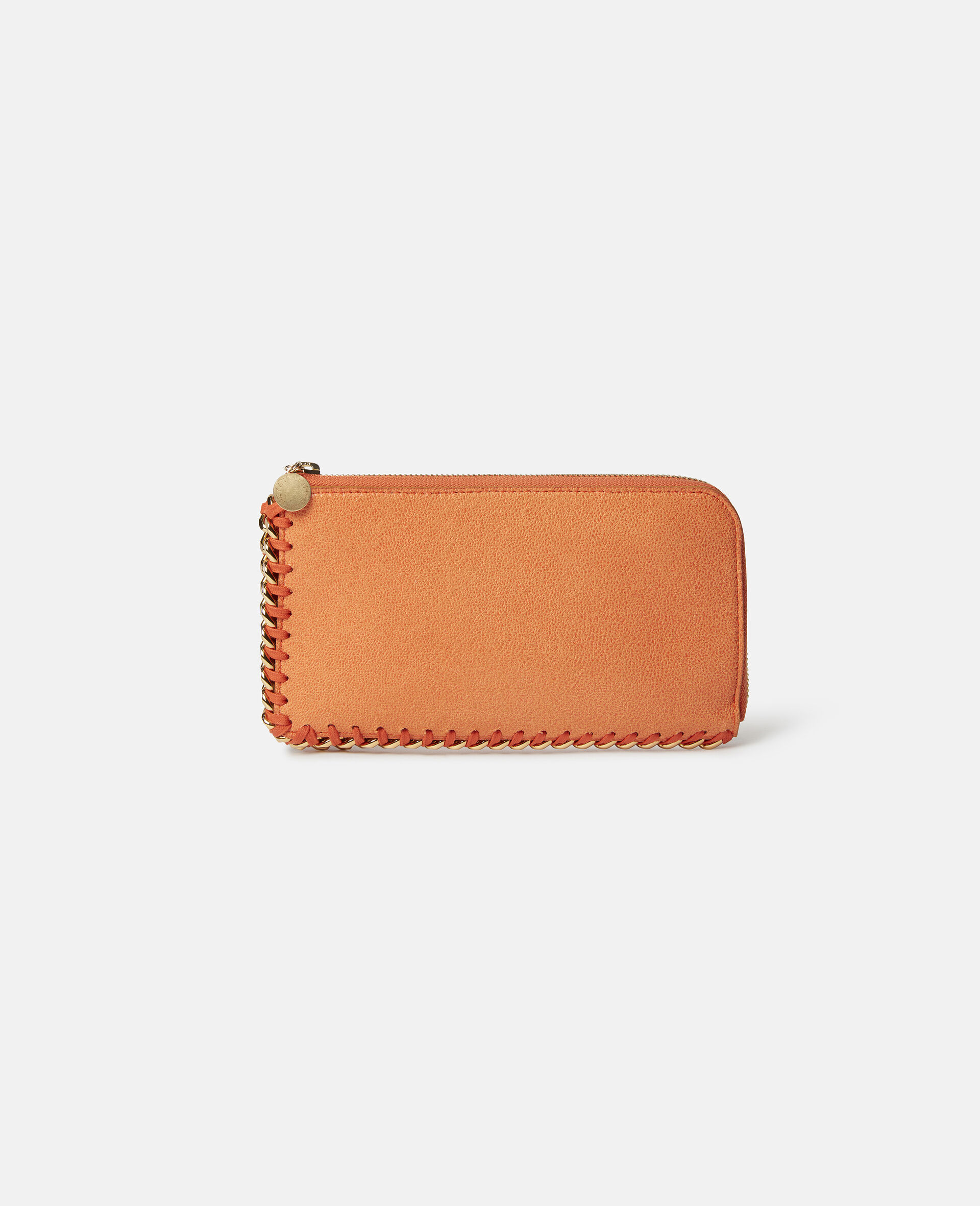 Falabella Zip Wallet-Orange-large image number 0