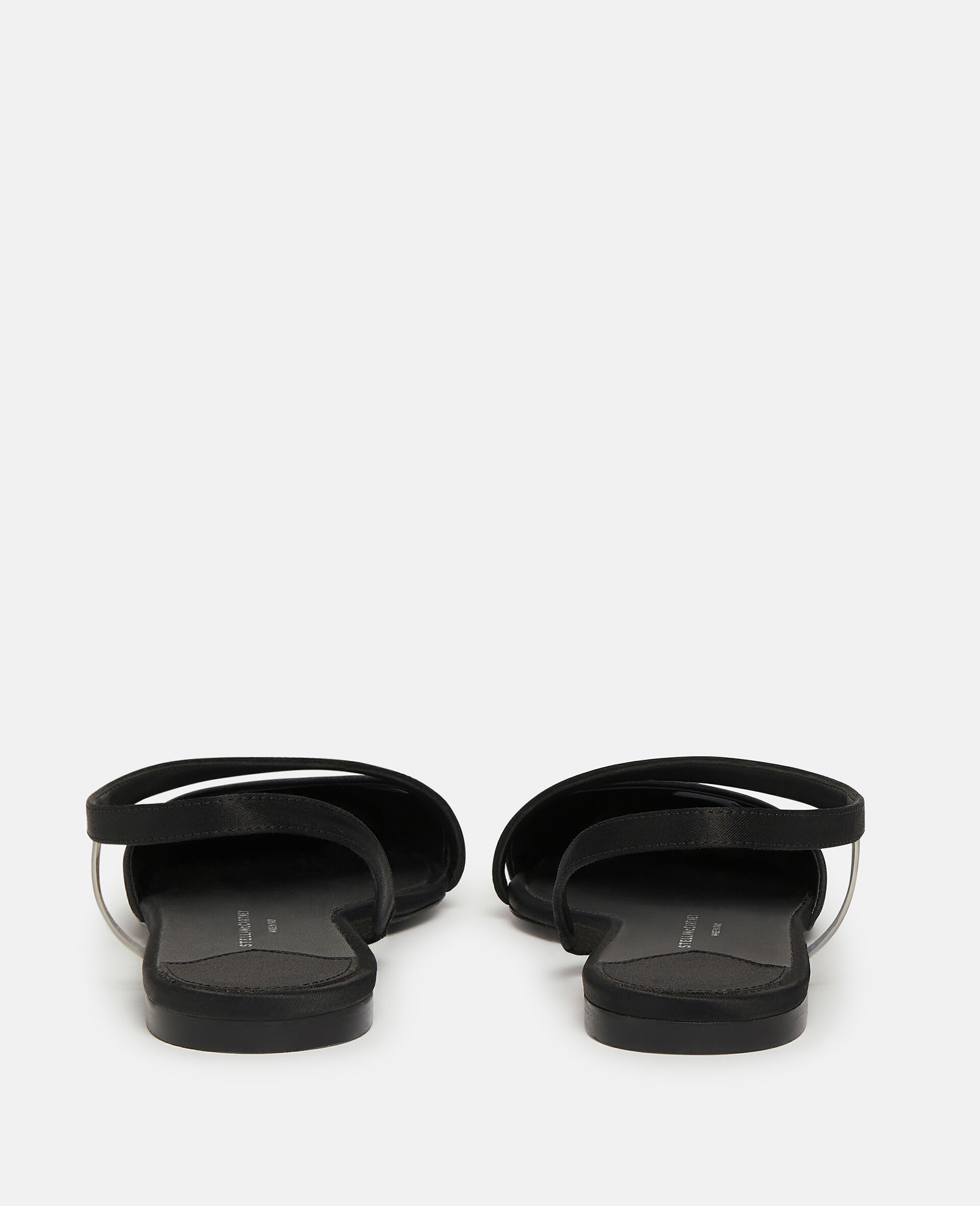 Stella Iconic D'Orsay Ballet Flats-Black-large image number 2