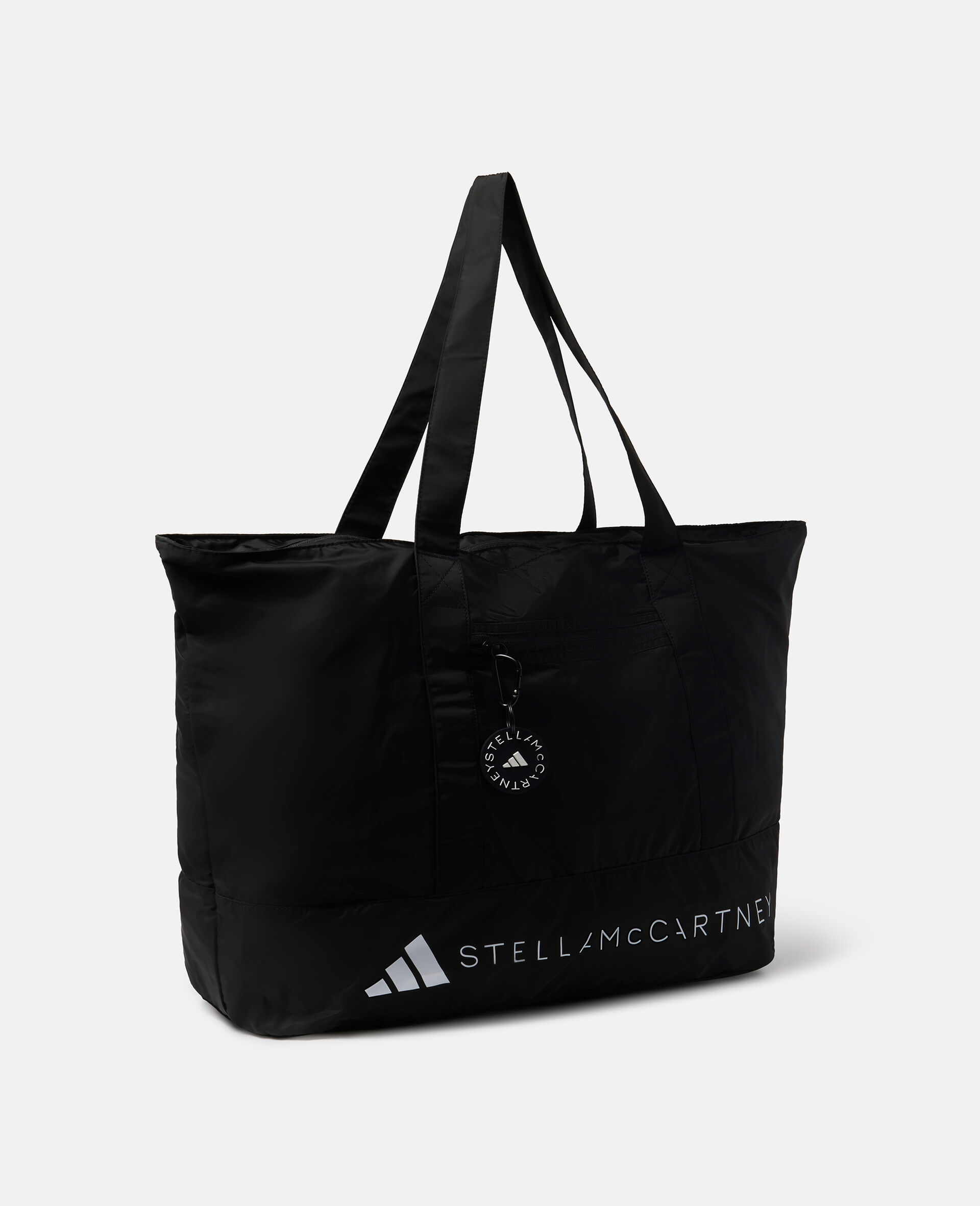 Logo Tote Bag-Black-large image number 1