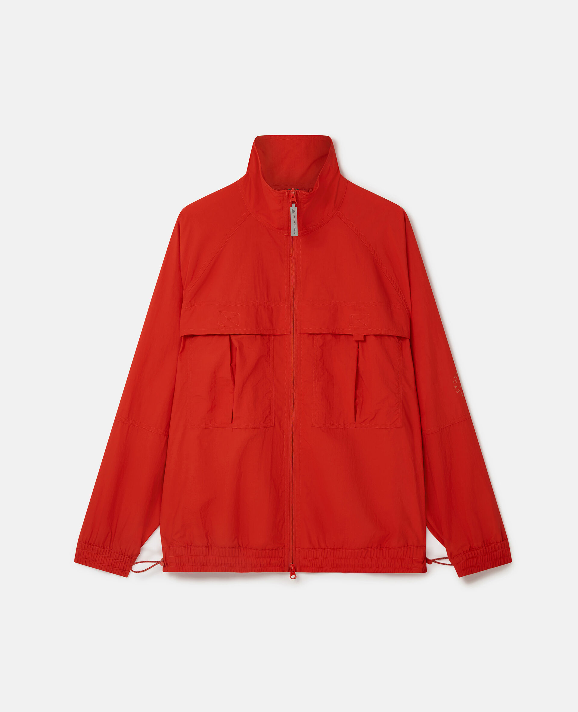 TrueCasuals Woven Track Jacket-Red-large image number 0
