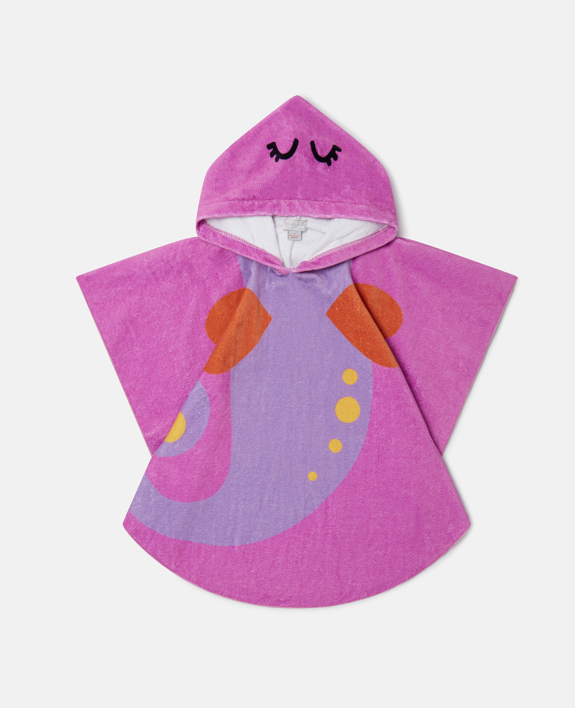 Seahorse Hooded Towel-Pink-medium