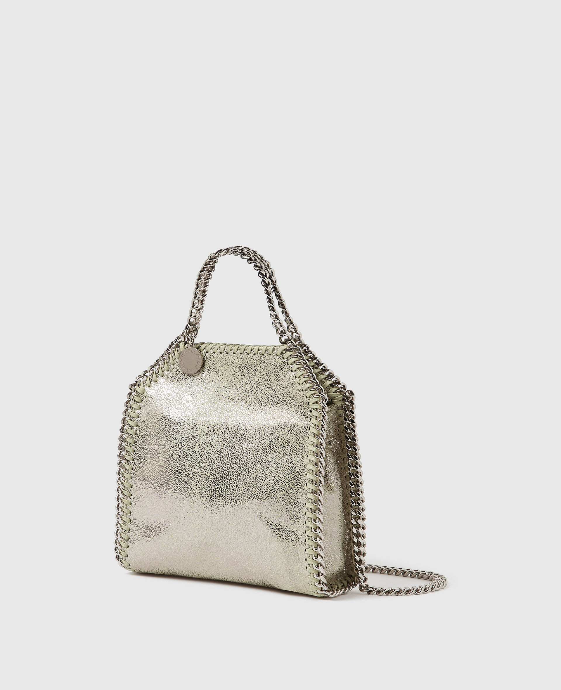 Falabella Tiny Tote Bag-Vert-medium