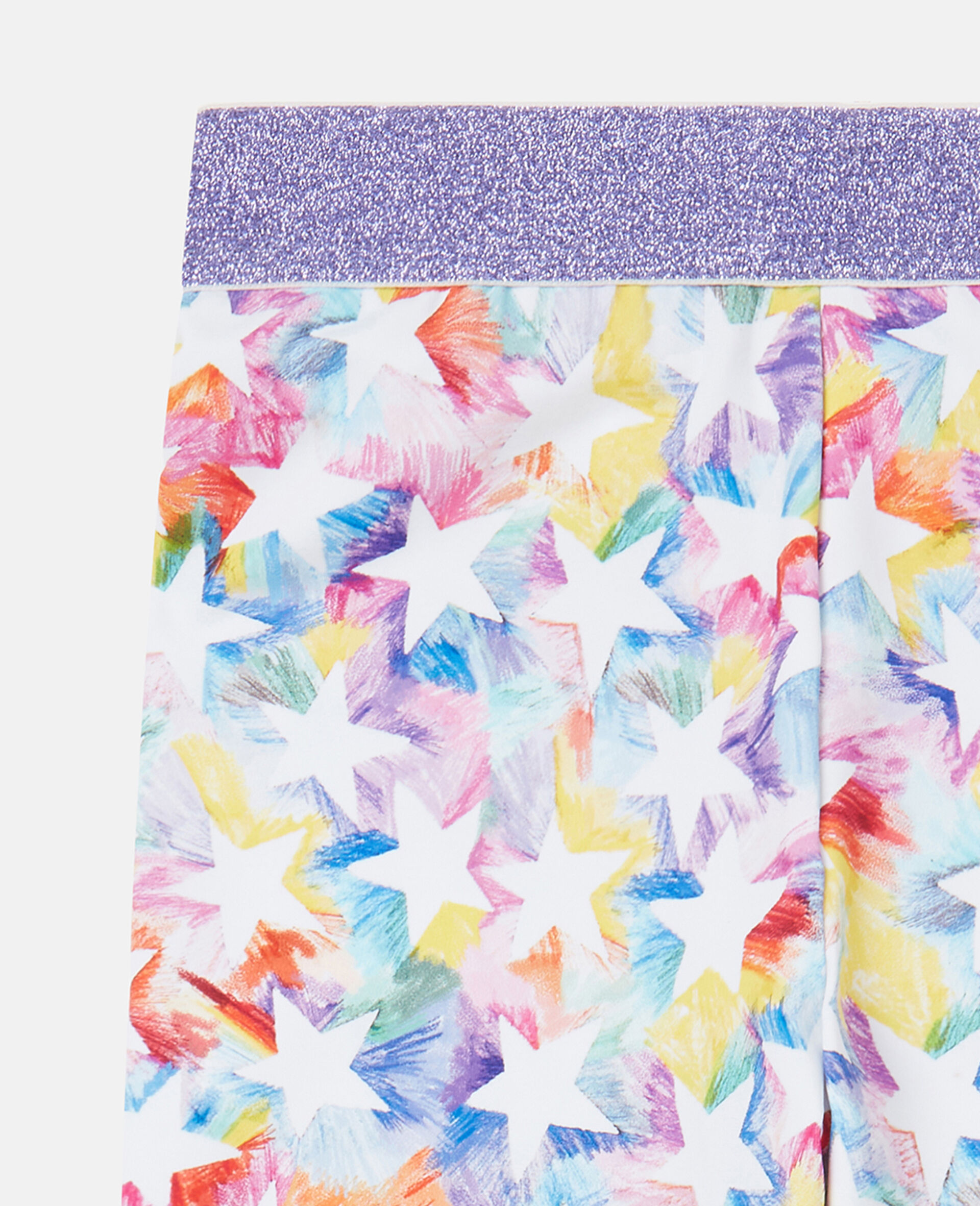 Legging avec contour d etoile arc en ciel-Fantaisie-large image number 1