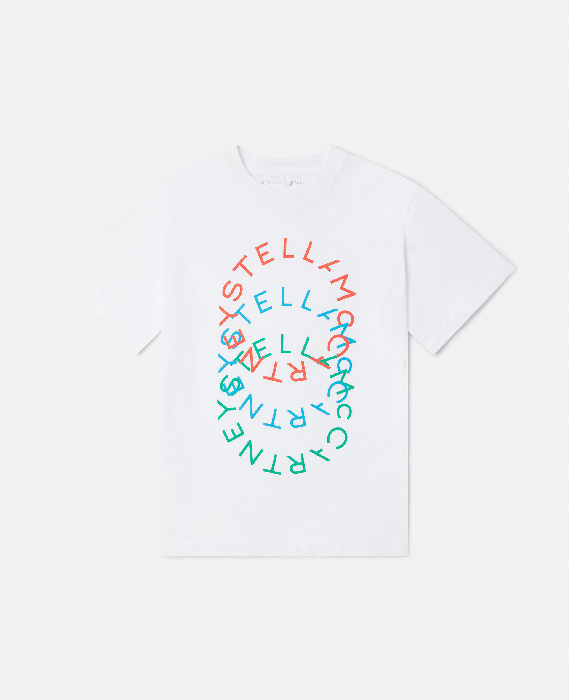 Stella Logo Oversized T-Shirt-White-large