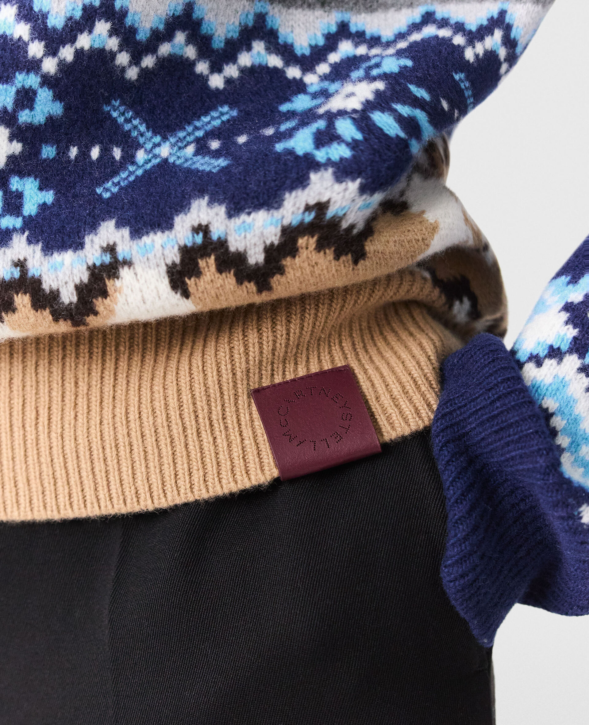 Fairisle Crewneck Jumper -Multicolour-large image number 2