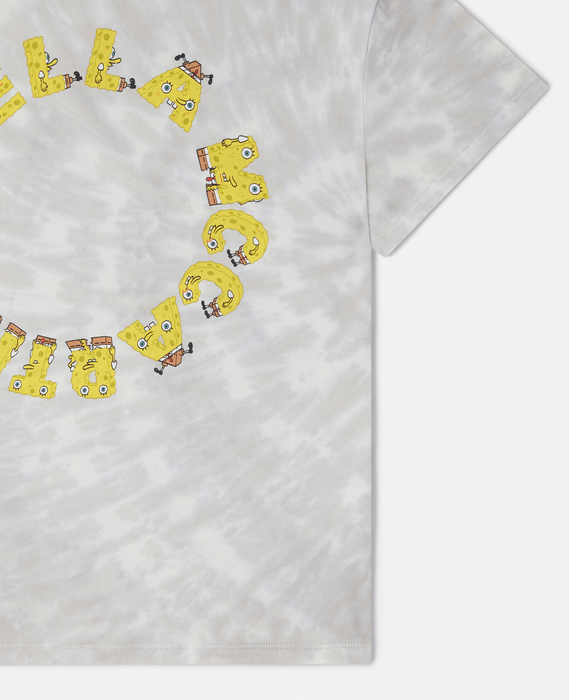 T-Shirt mit Spongebob-Grafik -Grau-large image number 3