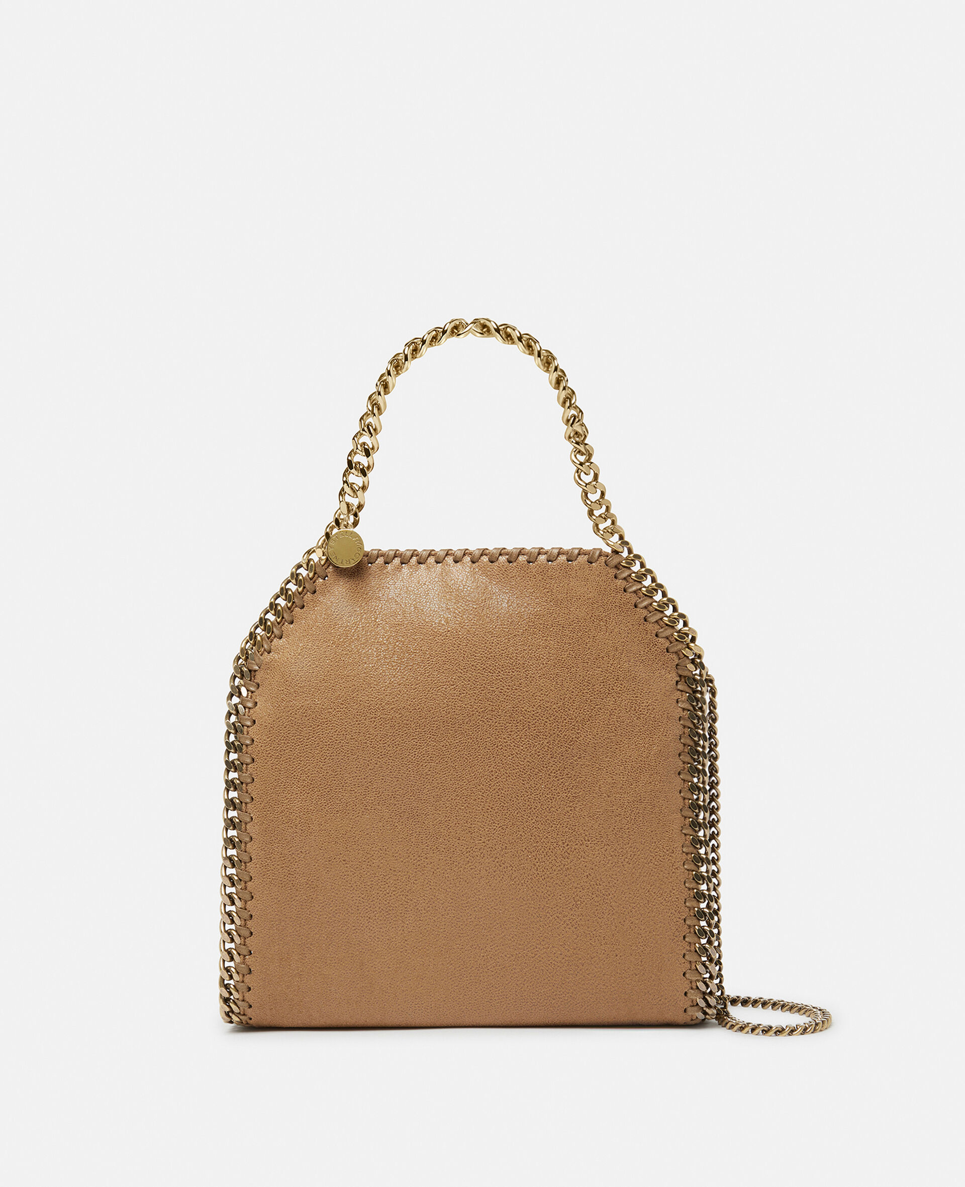 Borsa Tote Mini Falabella-Marrone-large image number 0