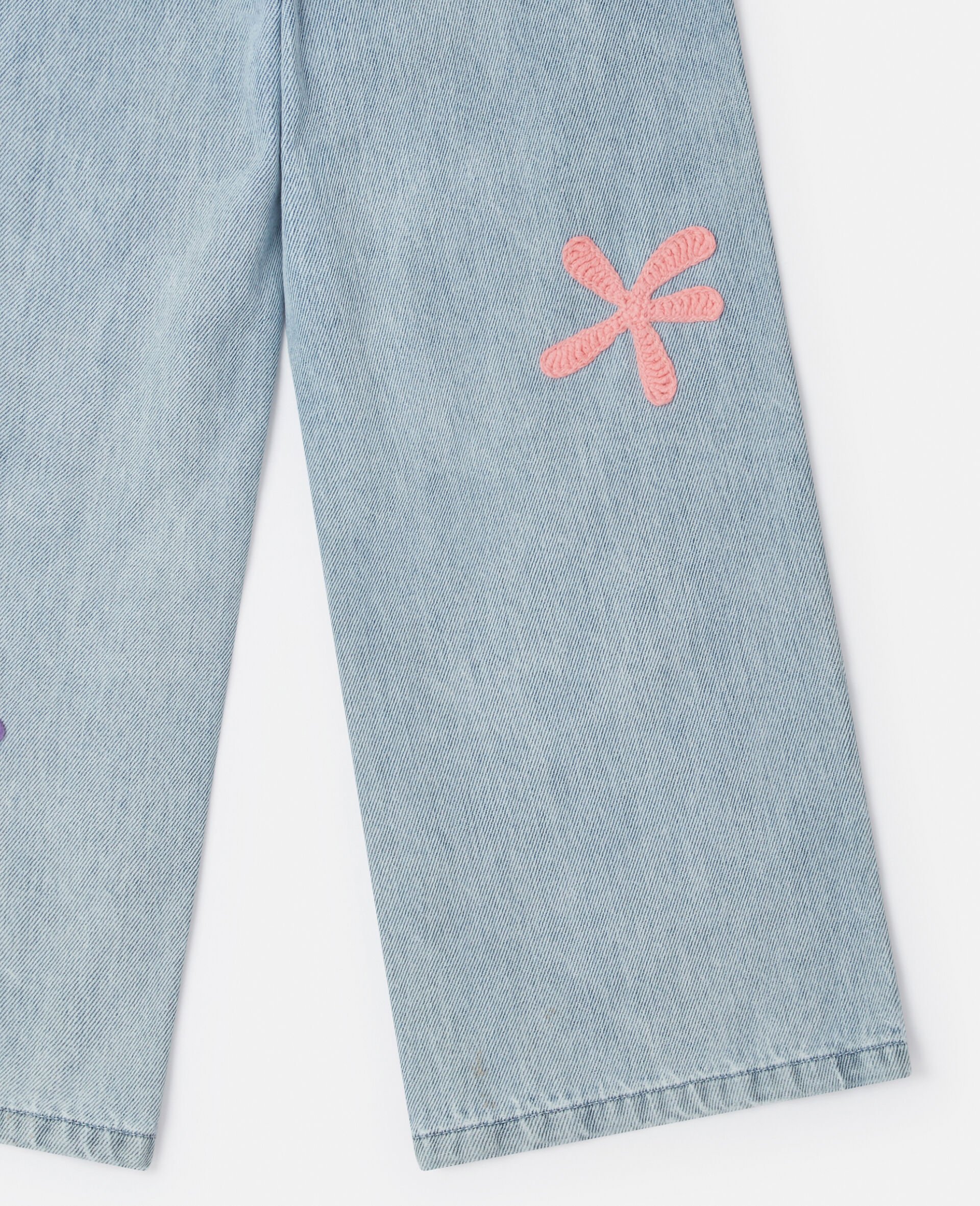 SpongeBob Graphic Denim Jeans-Blue-large image number 3