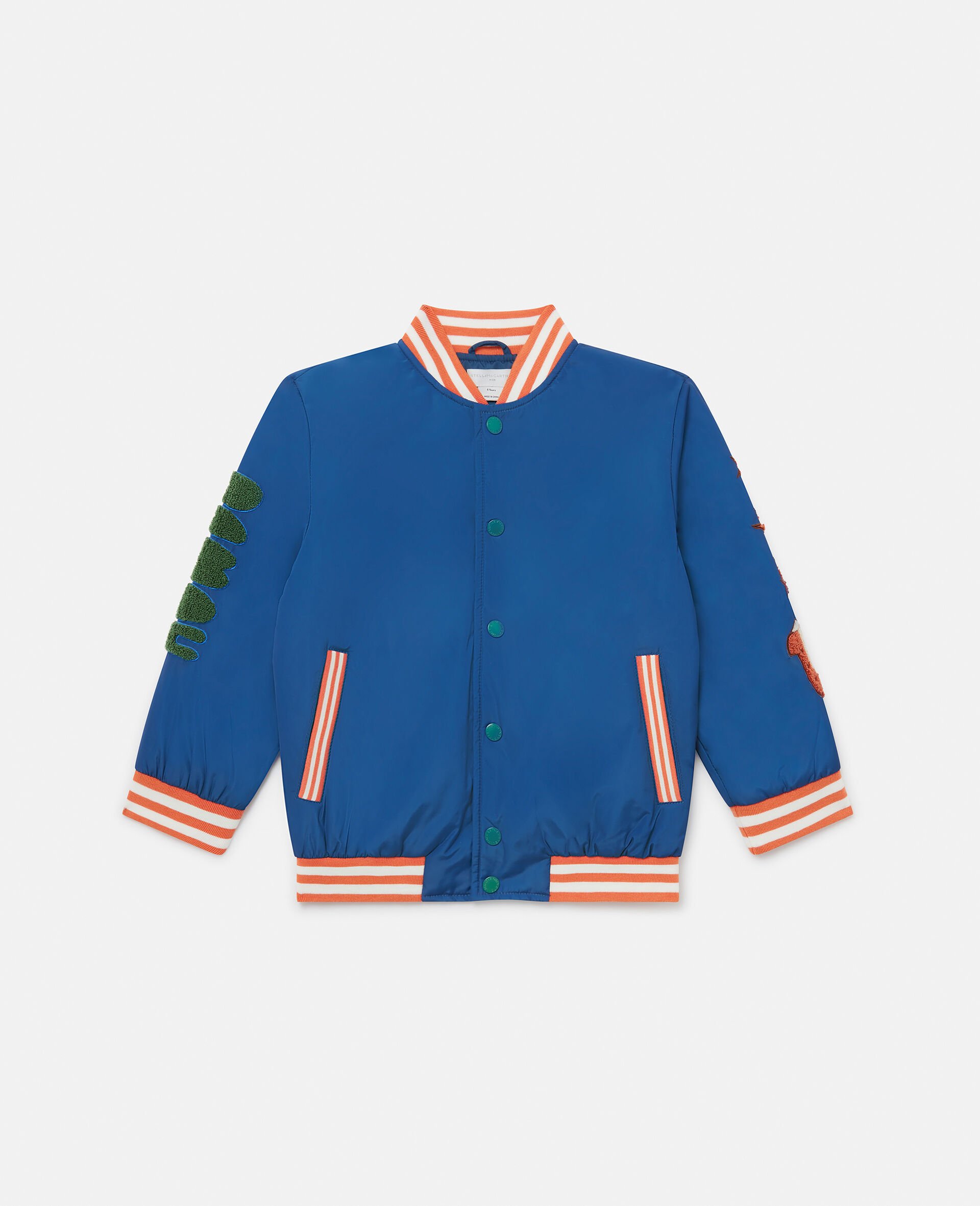 Bomber Cowboy dello Spazio-Blu-medium