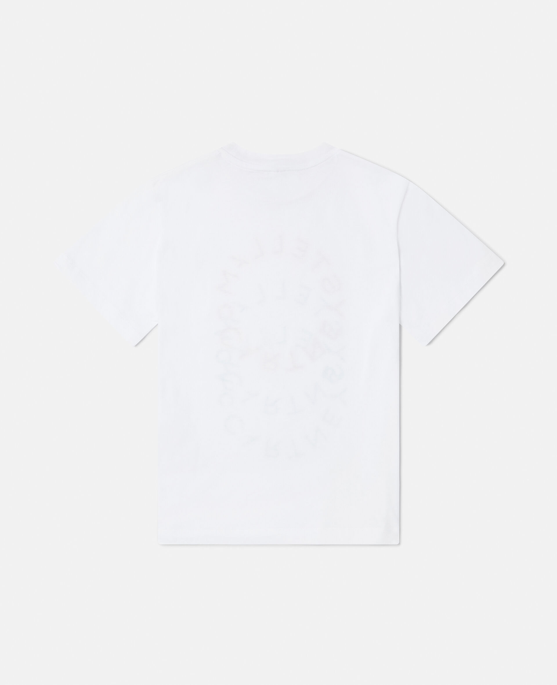Stella Logo Oversized T-Shirt-White-large image number 2