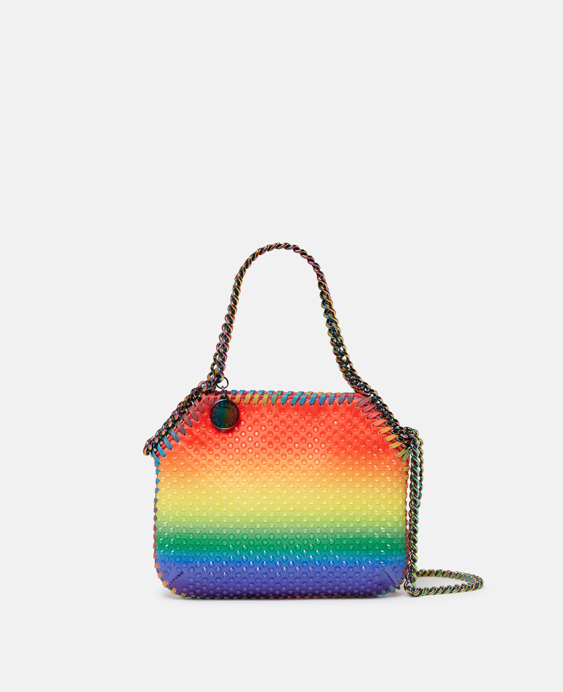 Falabella Rainbow Crystal Dégradé Mini Tote Bag-Multicolour-large image number 0