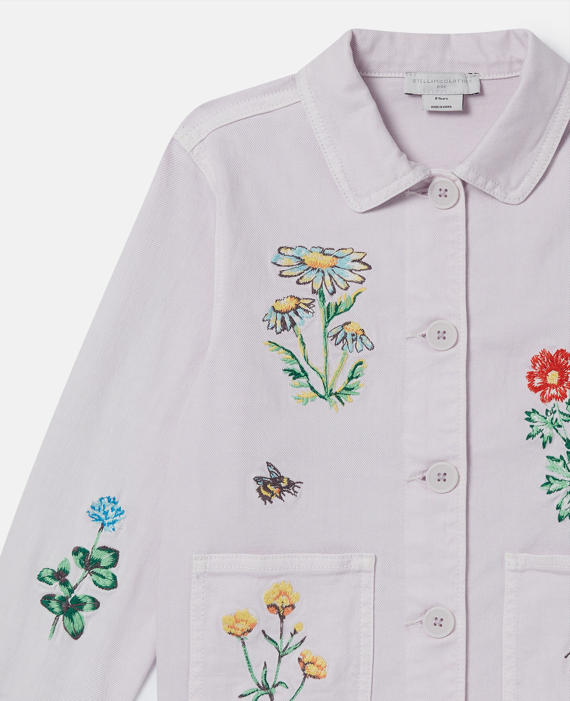 【希少】stina スティナ kids P embroidery white 希少】stina スティナ kids 揺らめく P embroidery white