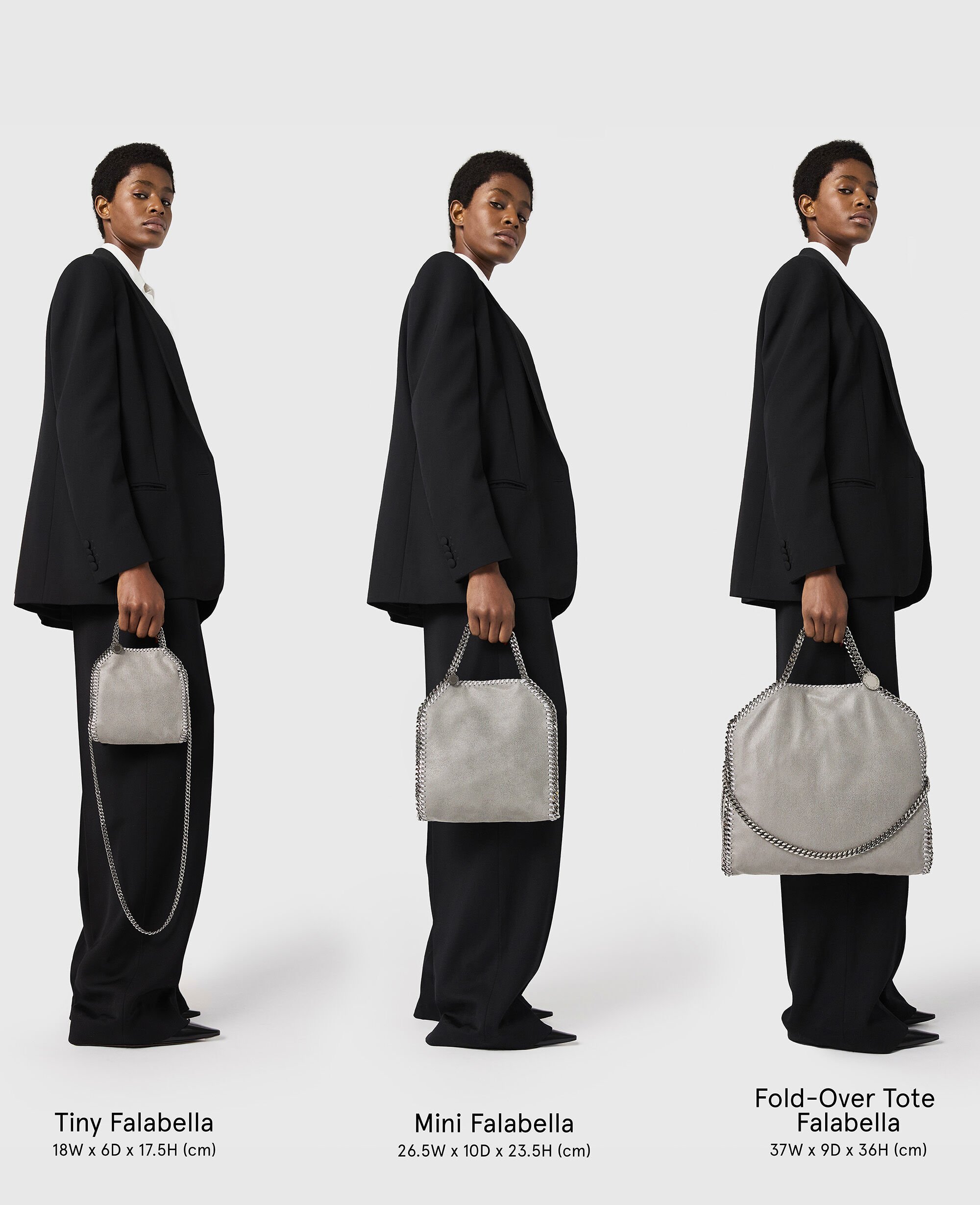 Women BLACK ファラベラ ミニ トートバッグ | Stella McCartney JP