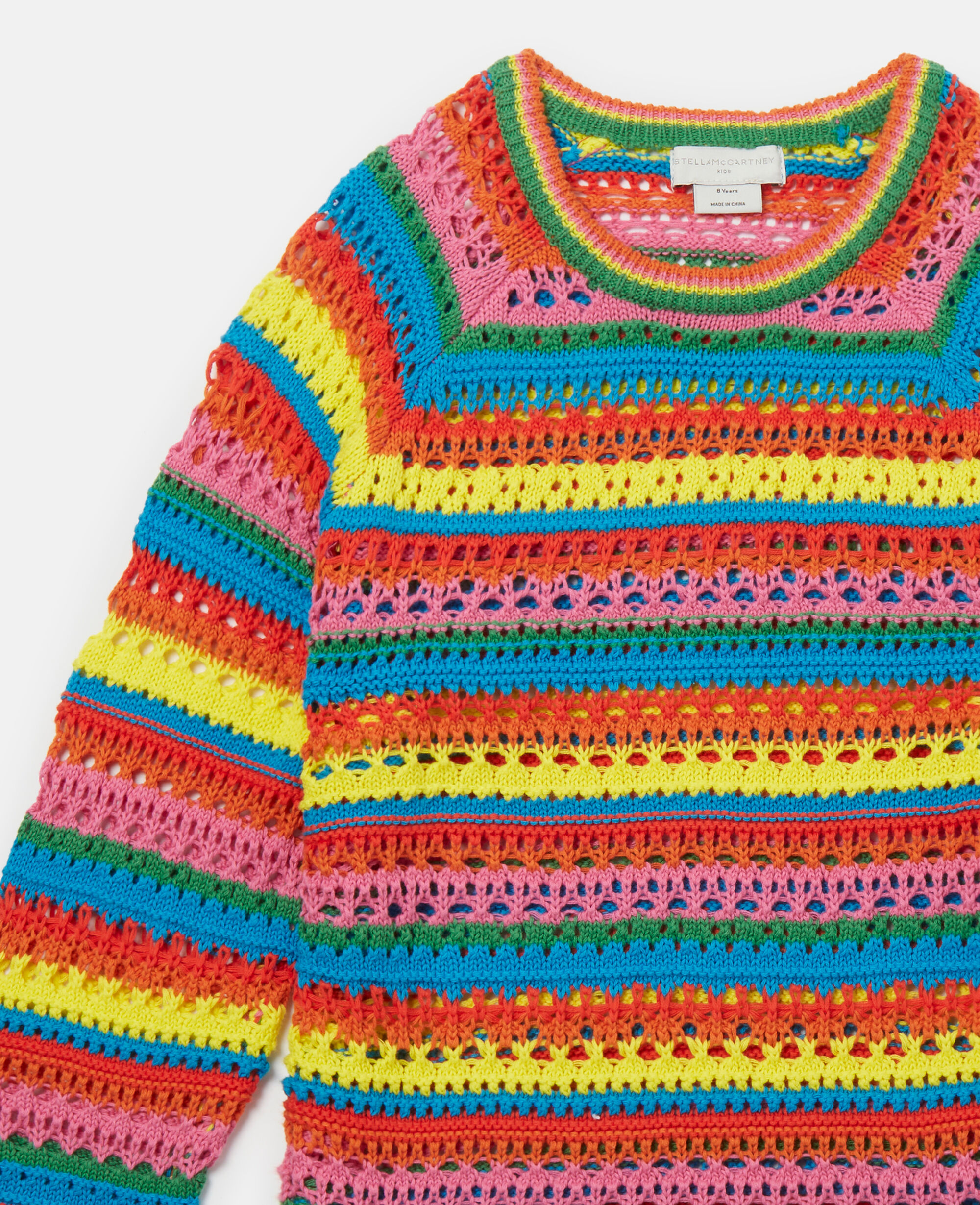 Crochet Stella Mccartney Jumper Stella Mccartney Rainbow Fringe