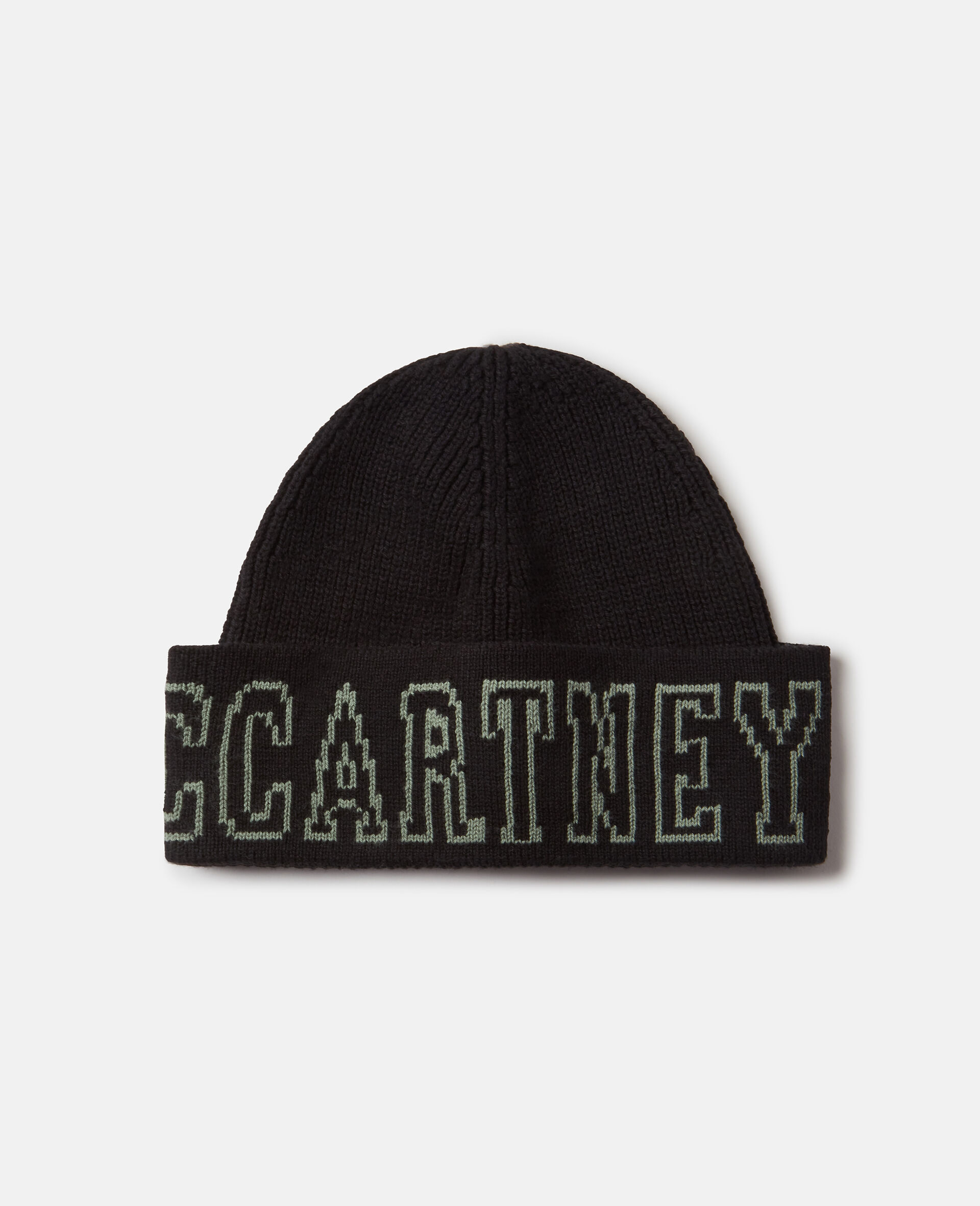 Bonnet graphique avec logo-Noir-medium