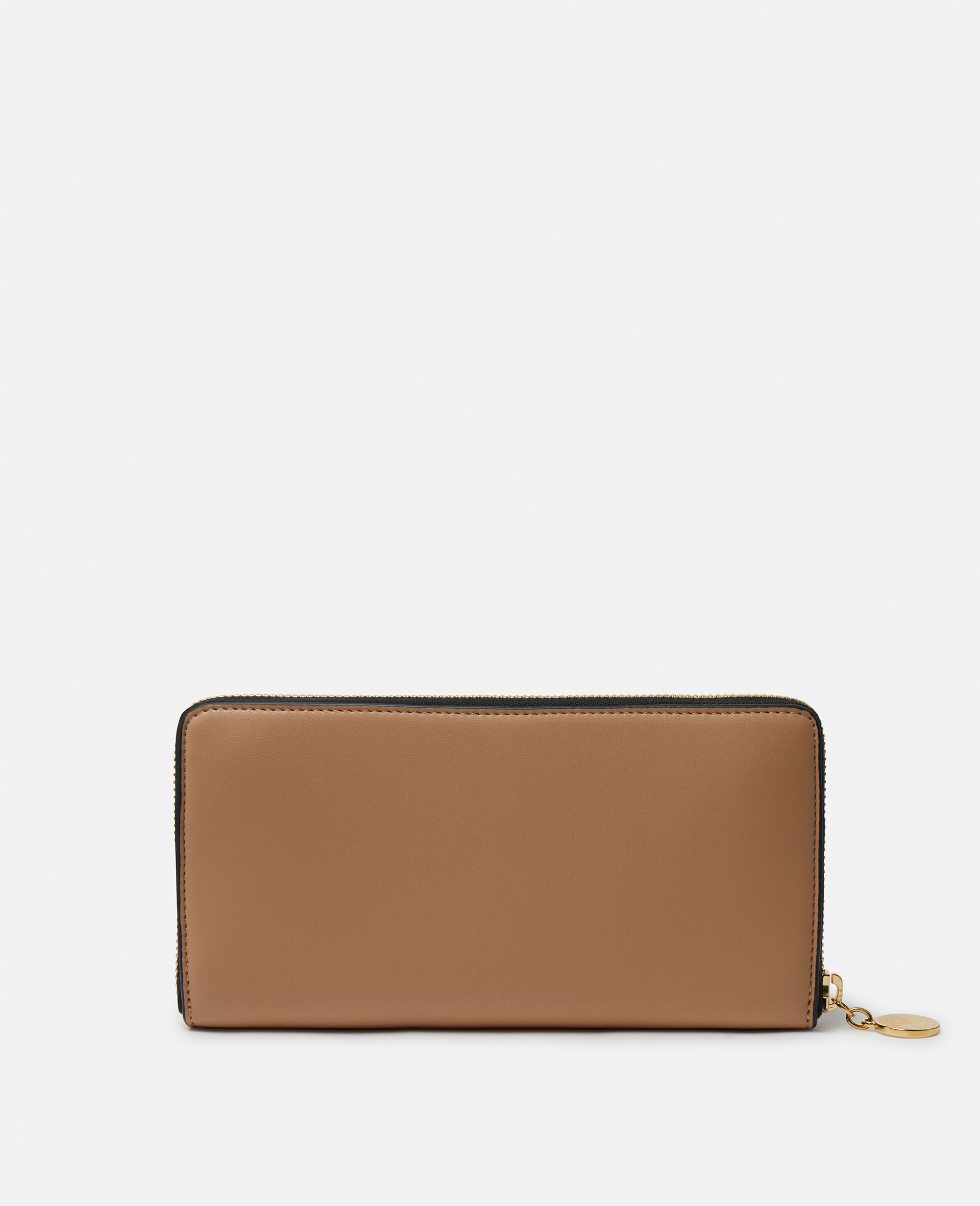 Portefeuille horizontal avec logo-Beige-large image number 3