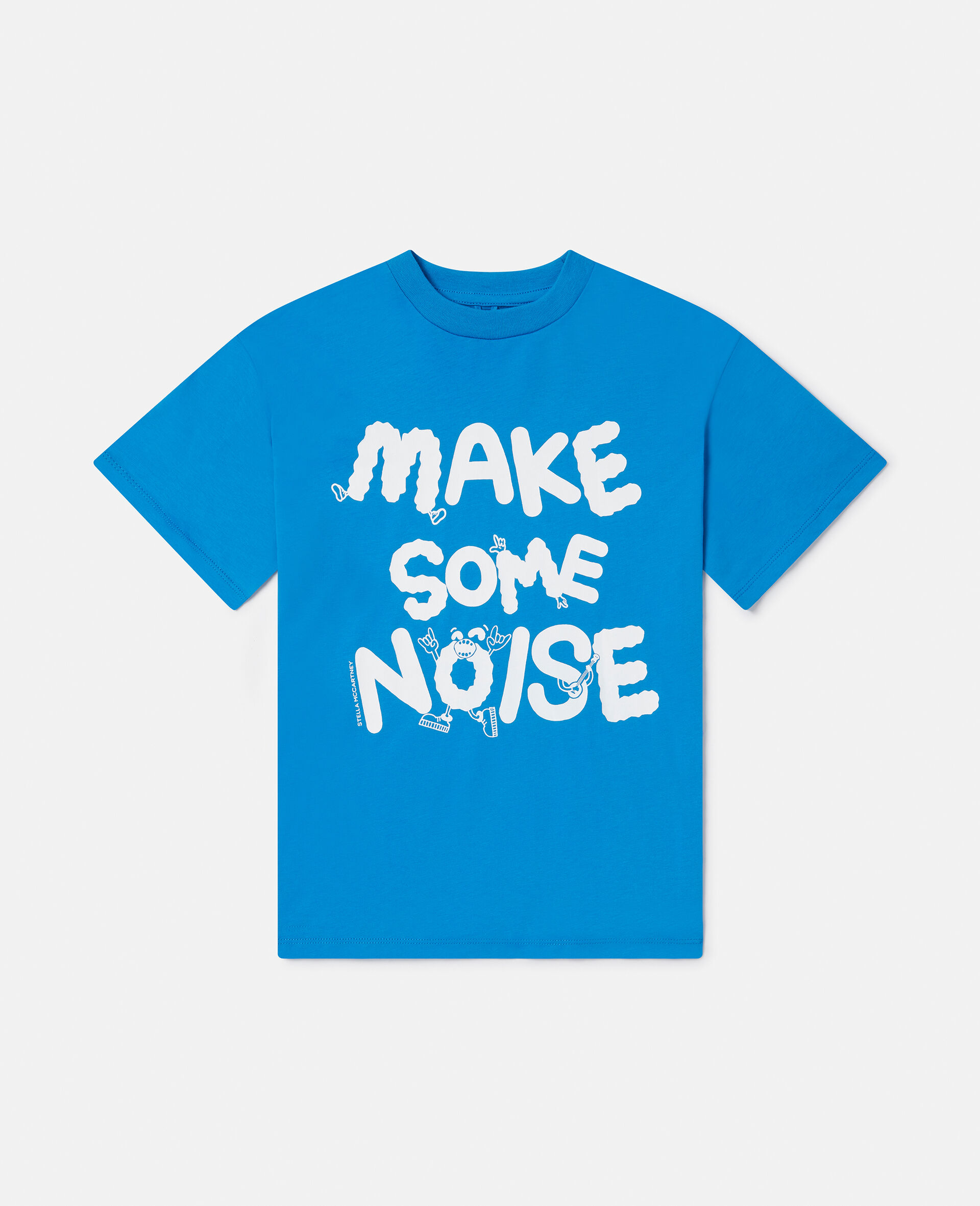 'Make Some Noise' Oversized T-Shirt-Multicolour-large image number 0