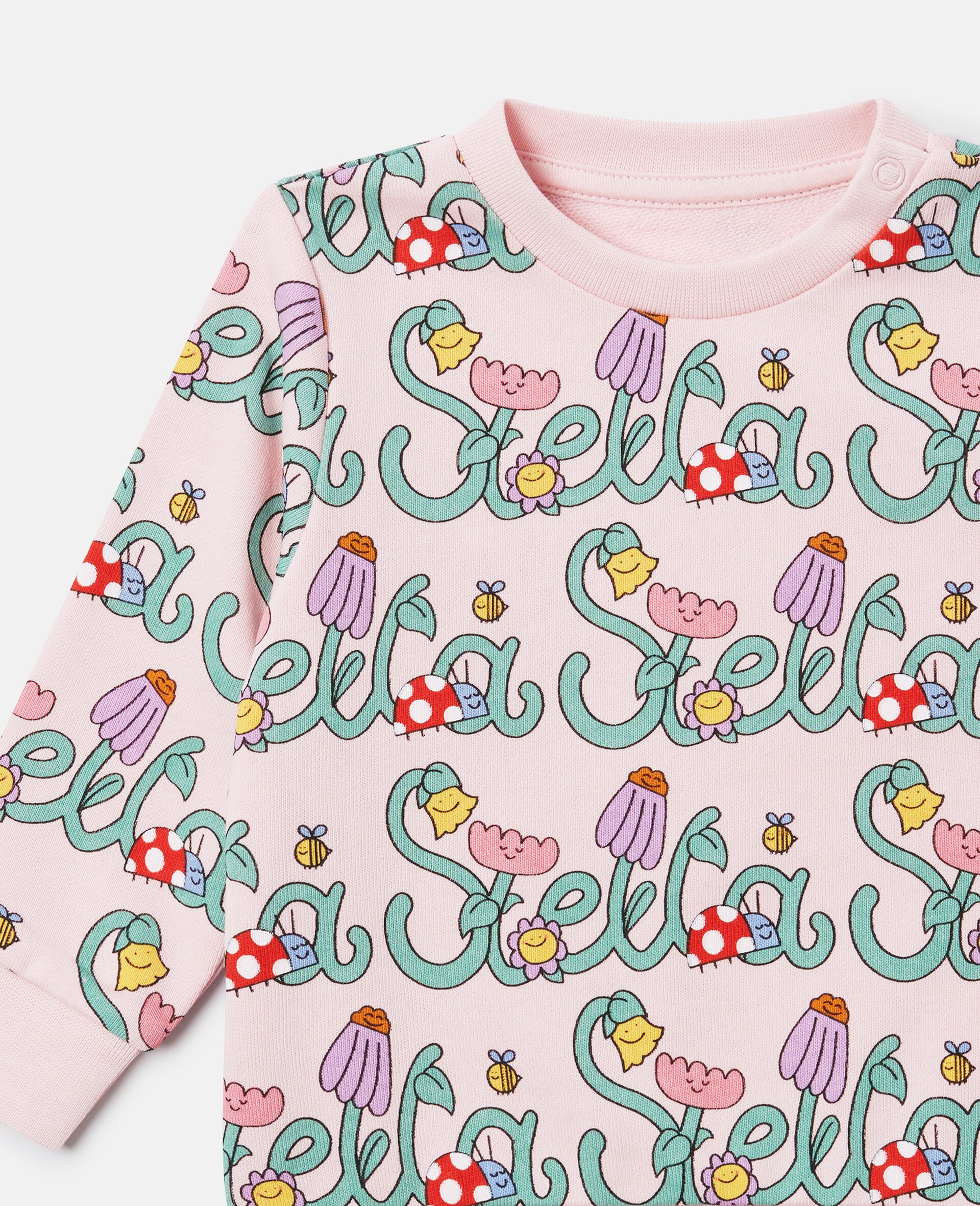 Stella Vine Print Sweatshirt-Multicoloured-medium