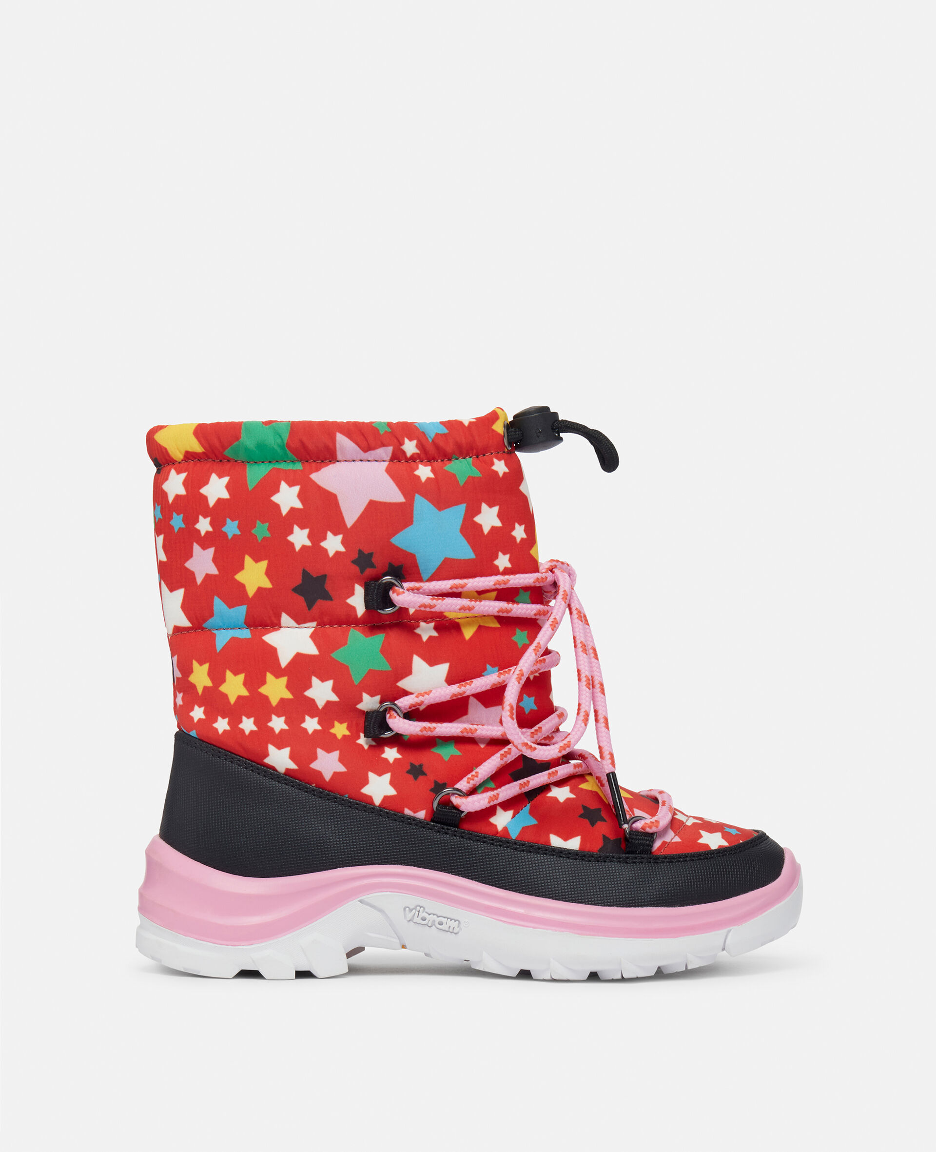Star Pattern Snow Boots-Multicolour-medium