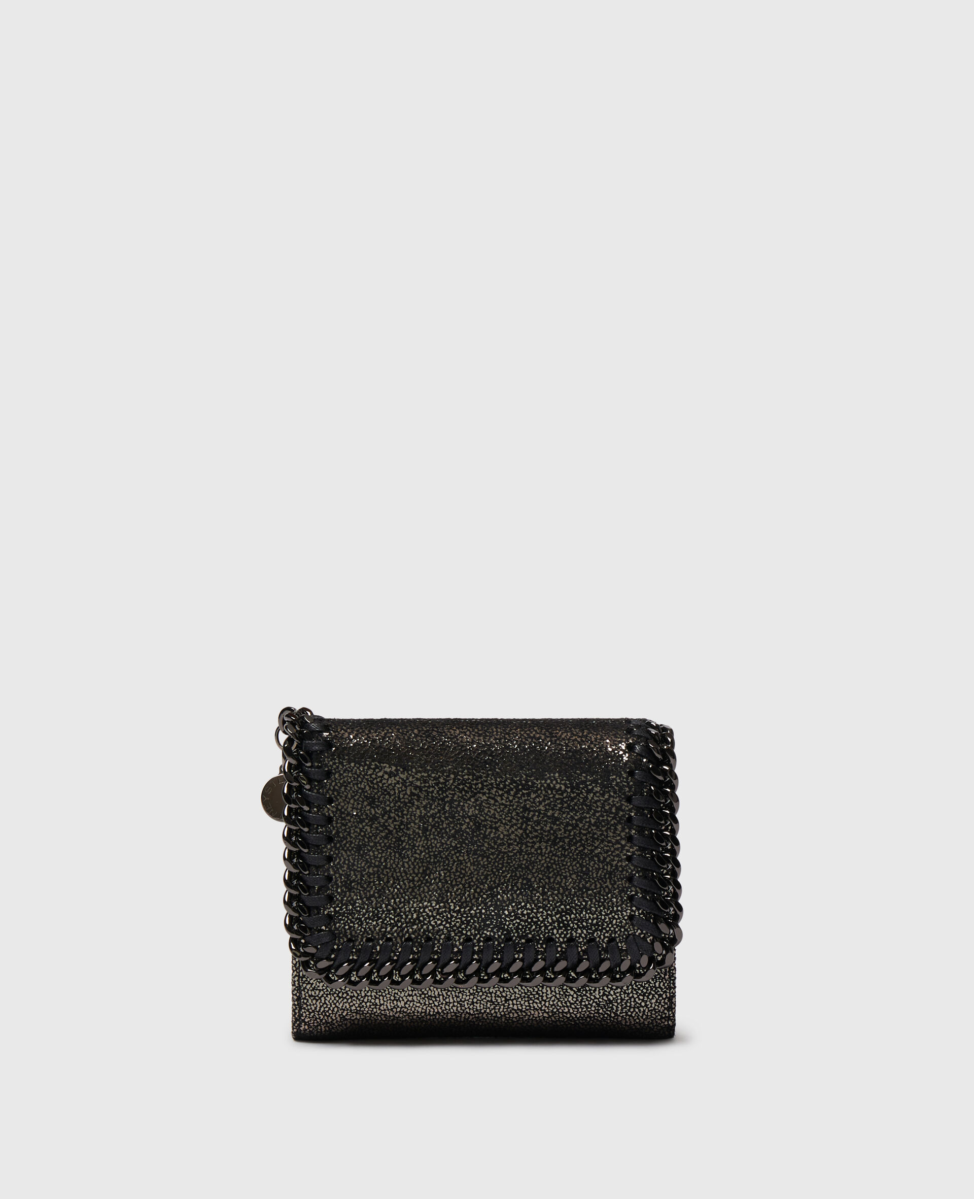 Falabella Small Flap Wallet-Black-large image number 0