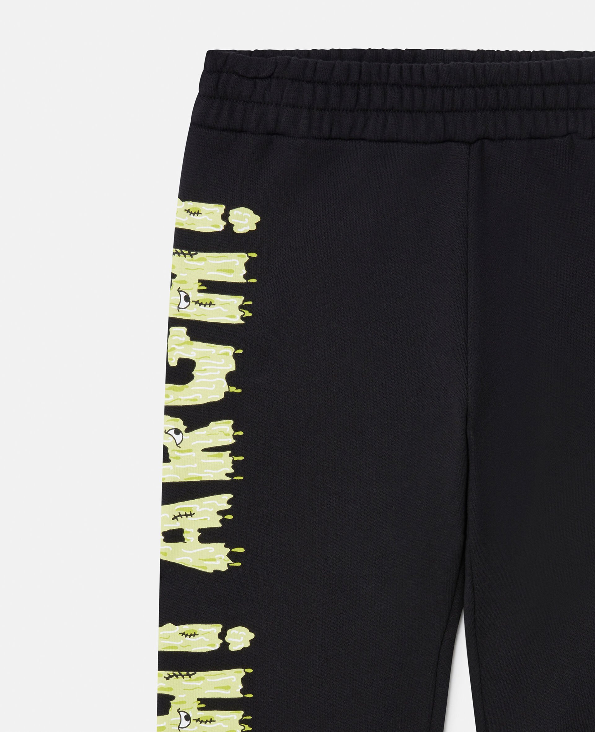 Frankenstein Graphic Joggers -Black-large image number 1