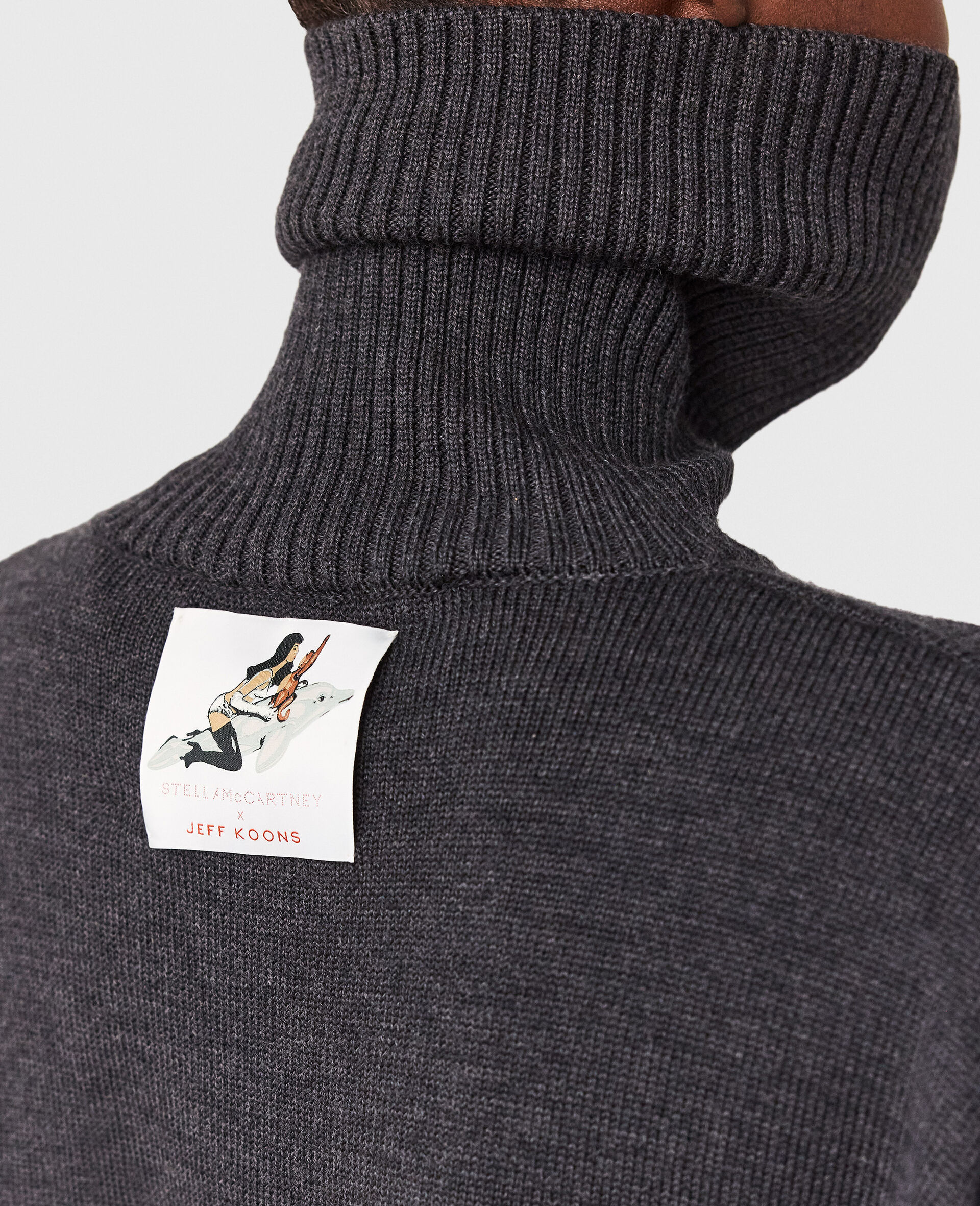 Jeff Koons Poodle Jumper-Grey-large image number 4