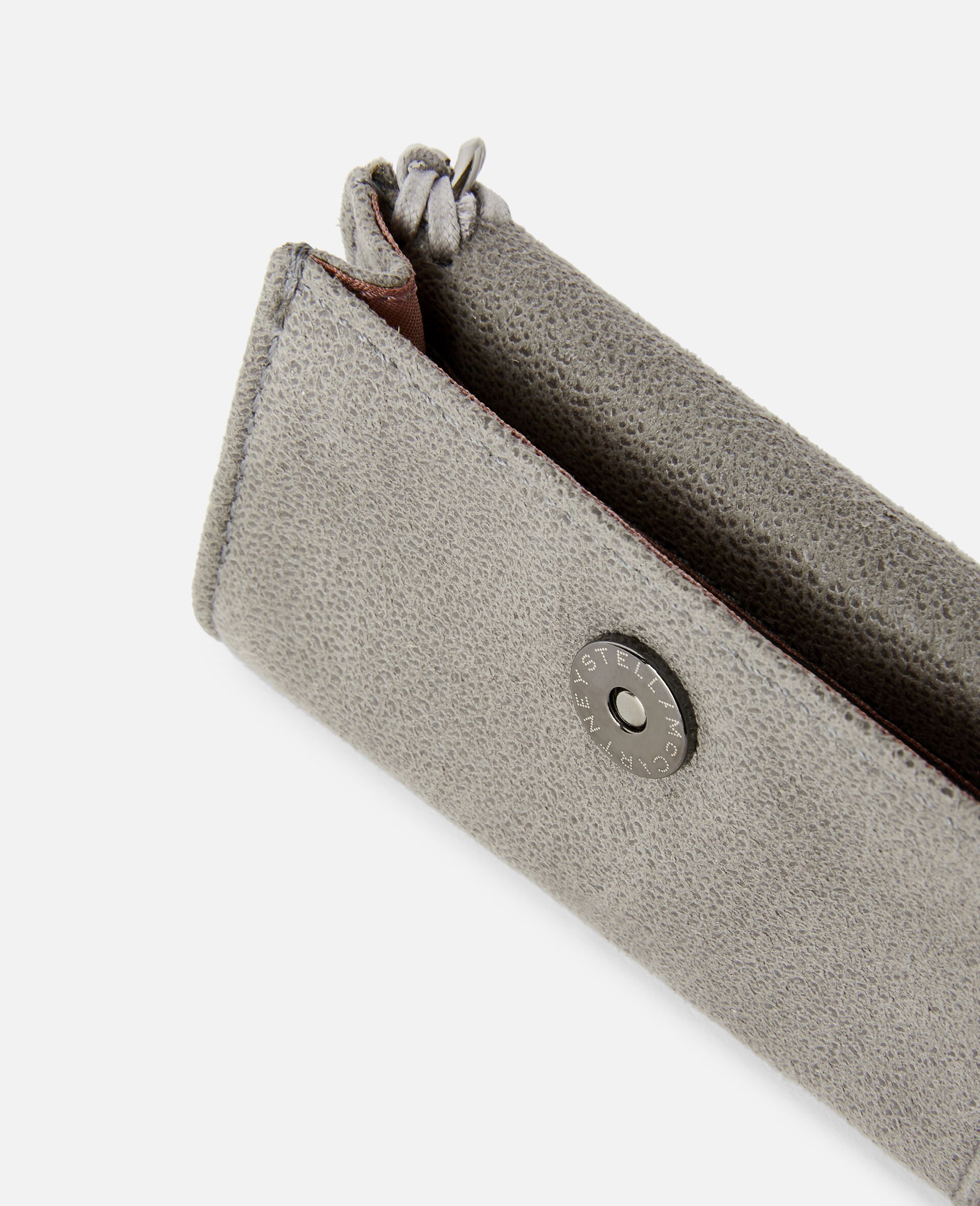 Falabella 마이크로 크로스바디 백-블랙-large image number 3