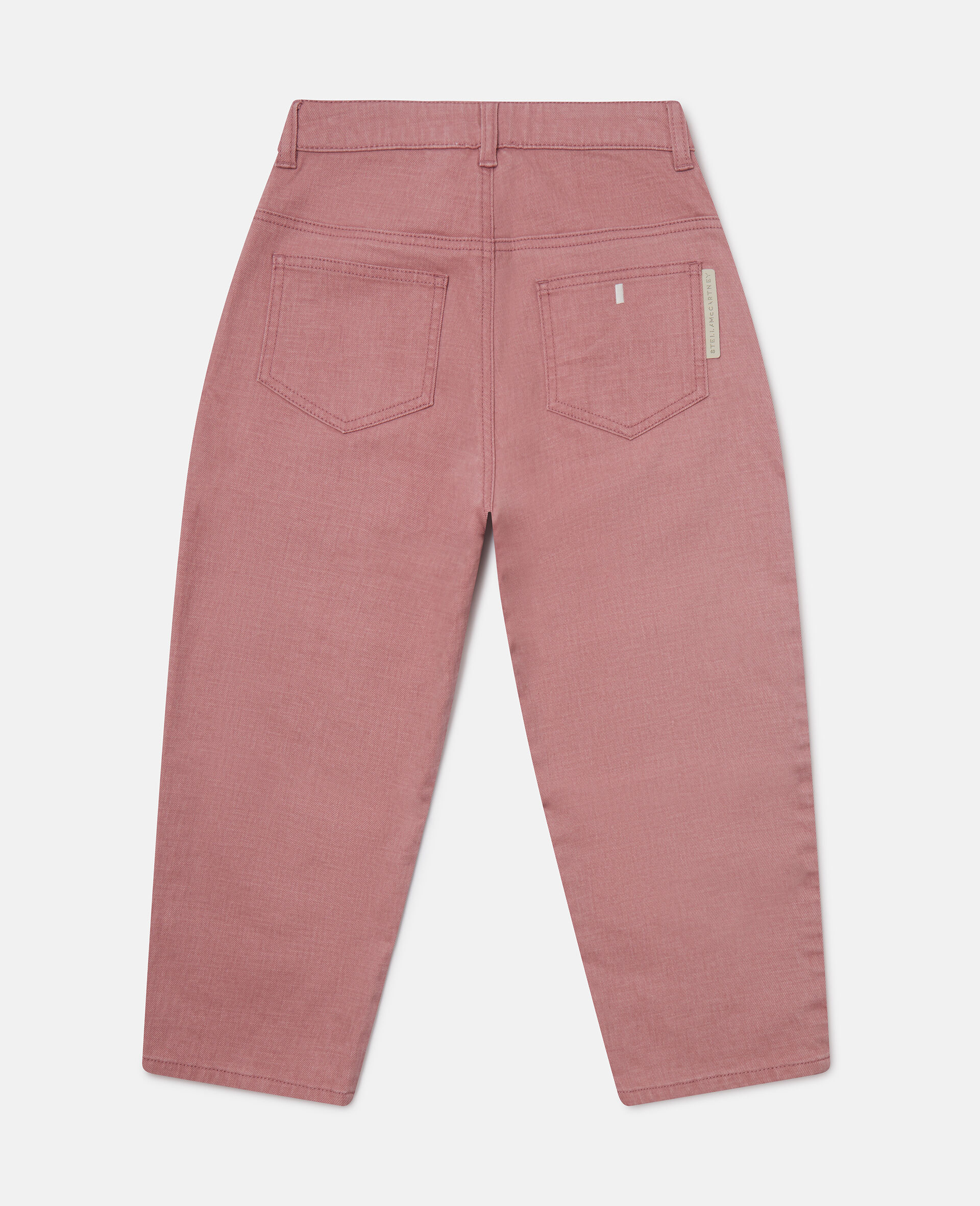 Dove Embroidered Denim Jeans-Pink-large Dove Embroidered Denim Jeans-Pink-large image number 3