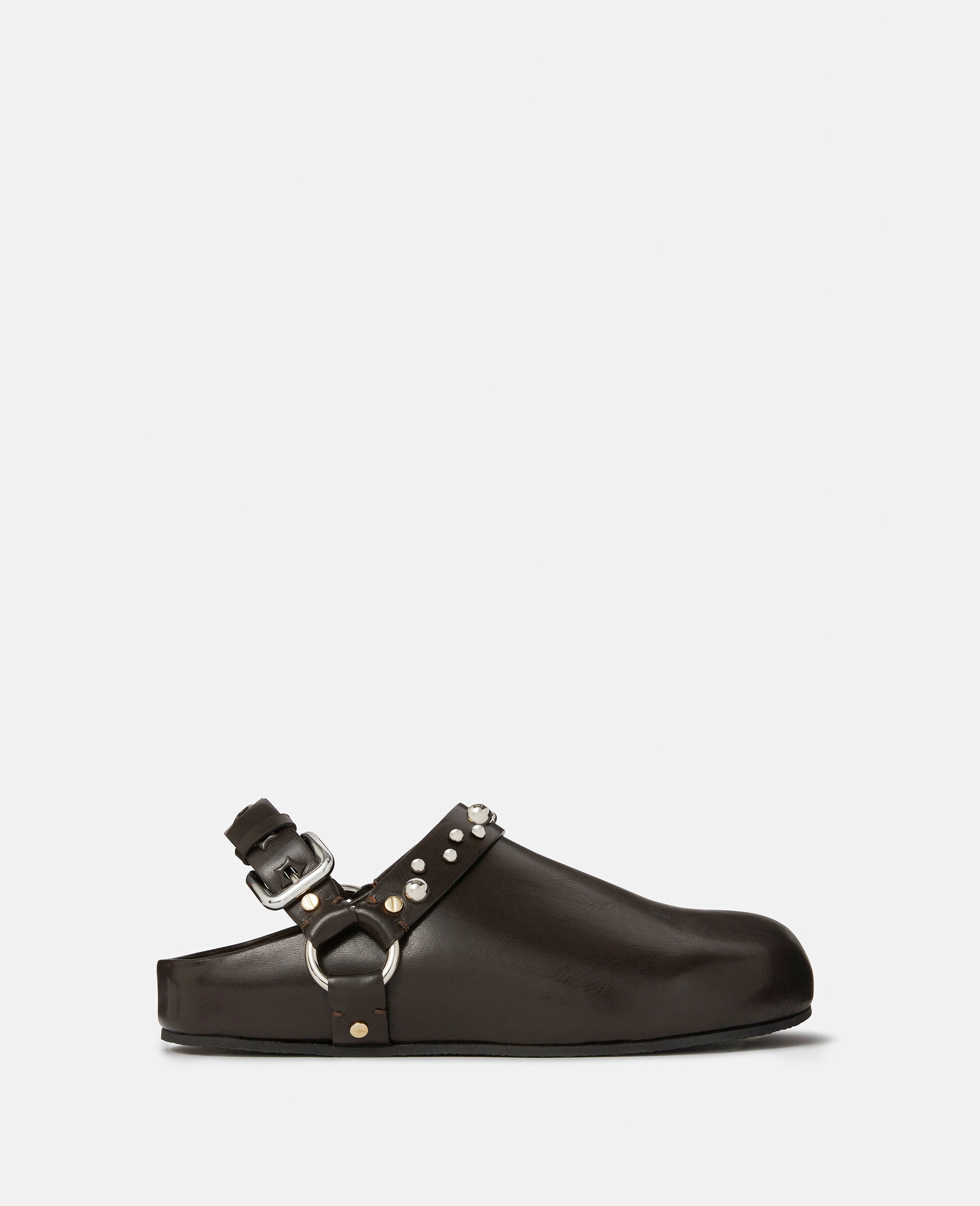Elyse Studded Clogs -Brown-large image number 0
