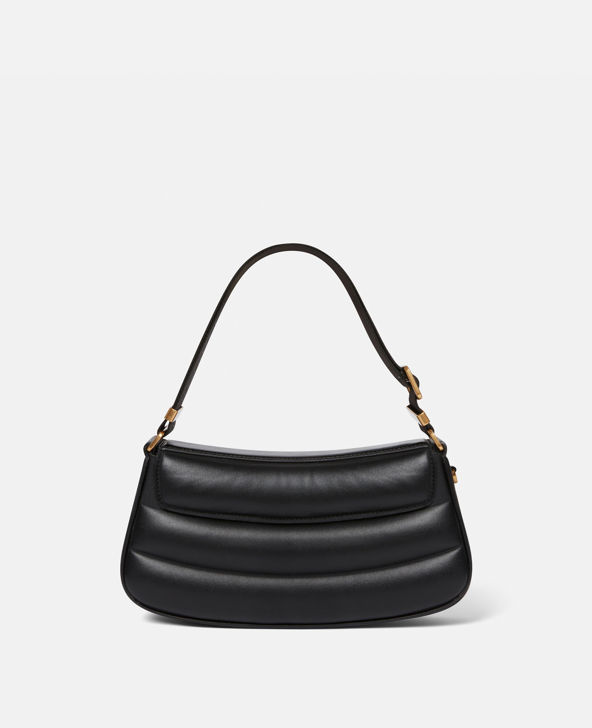 S-Wave Padded Shoulder Bag-Black-large image number 3