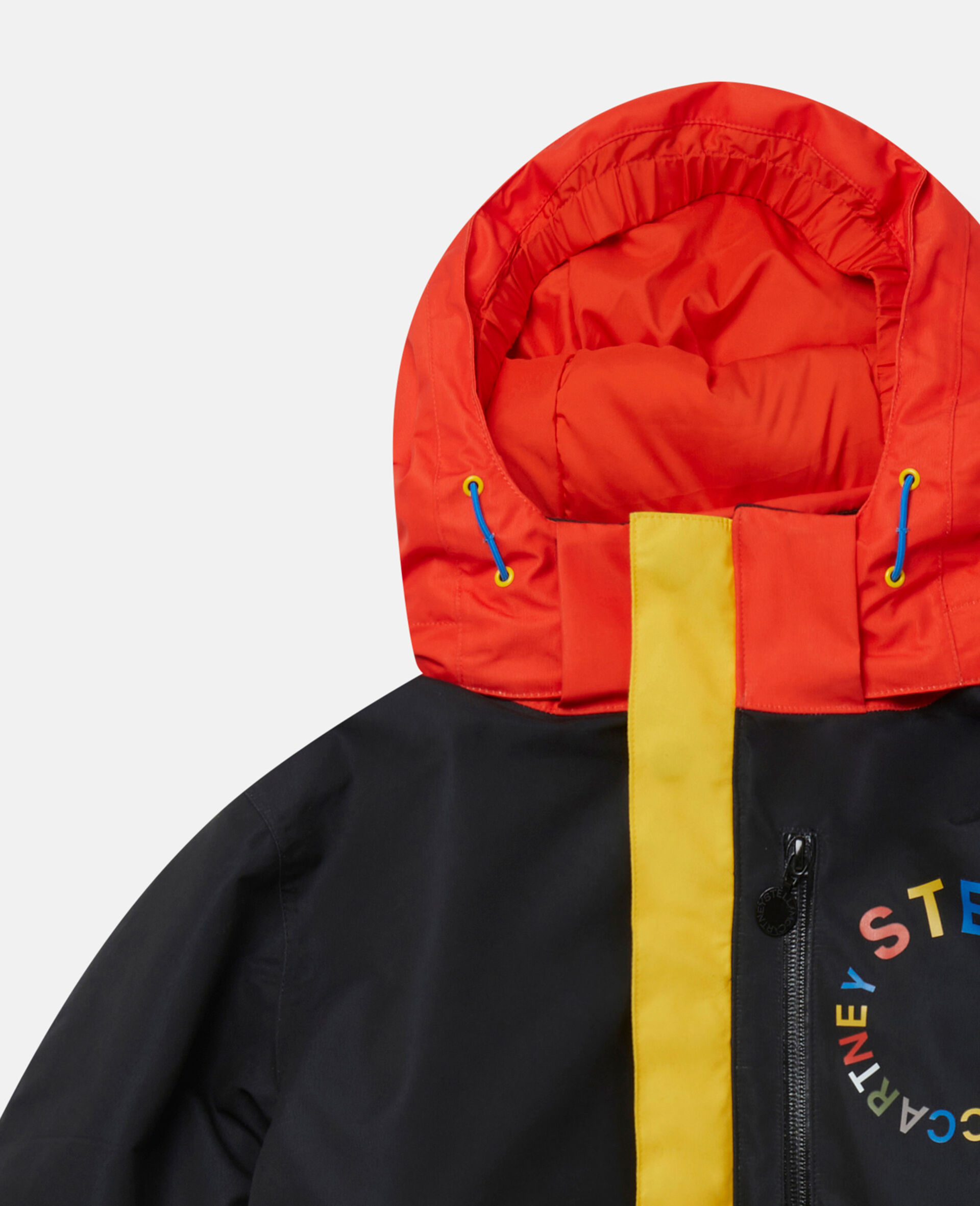 拼色连帽滑雪服-Multicolored-large image number 1