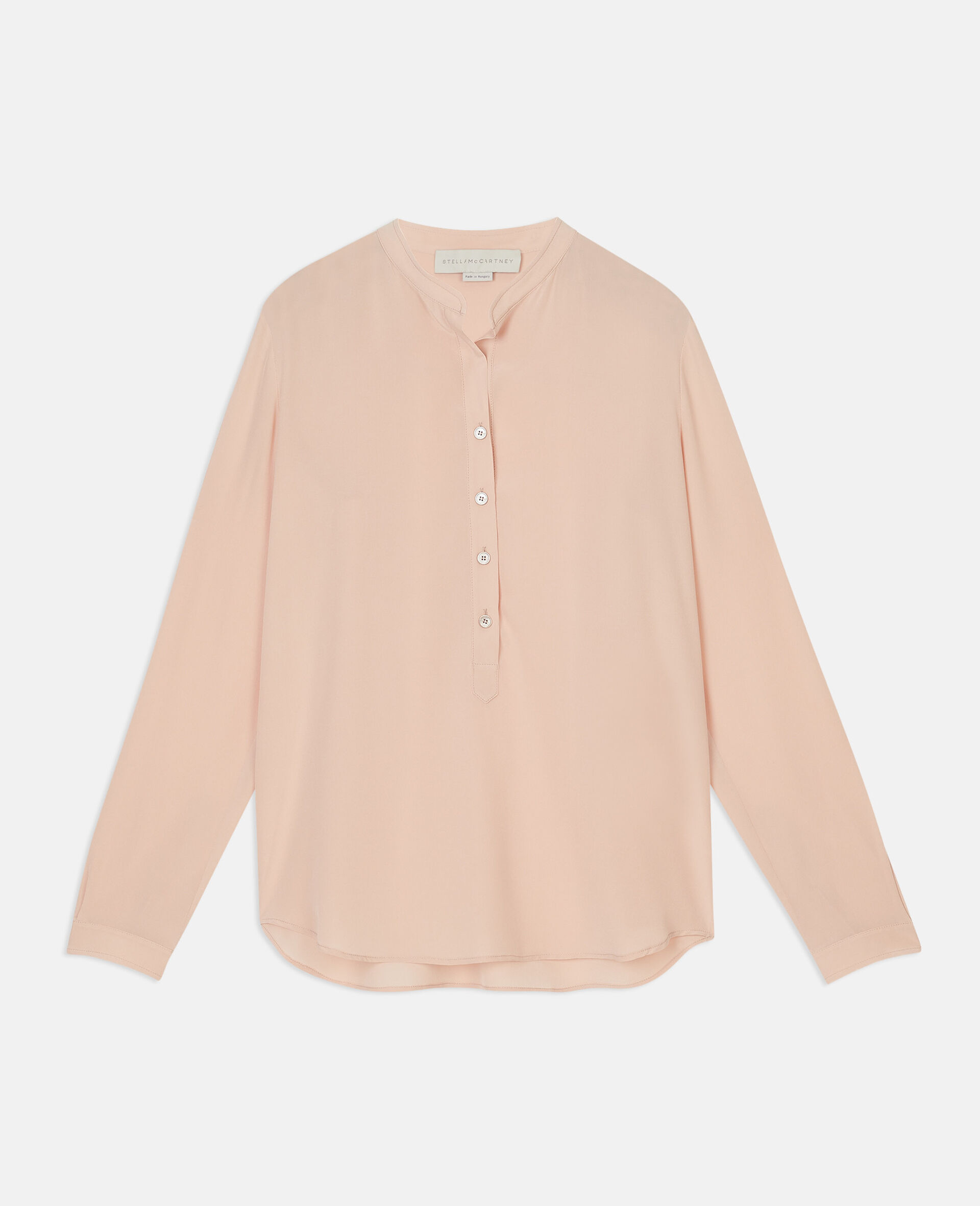 Eva Silk Shirt-Blue-large image number 0
