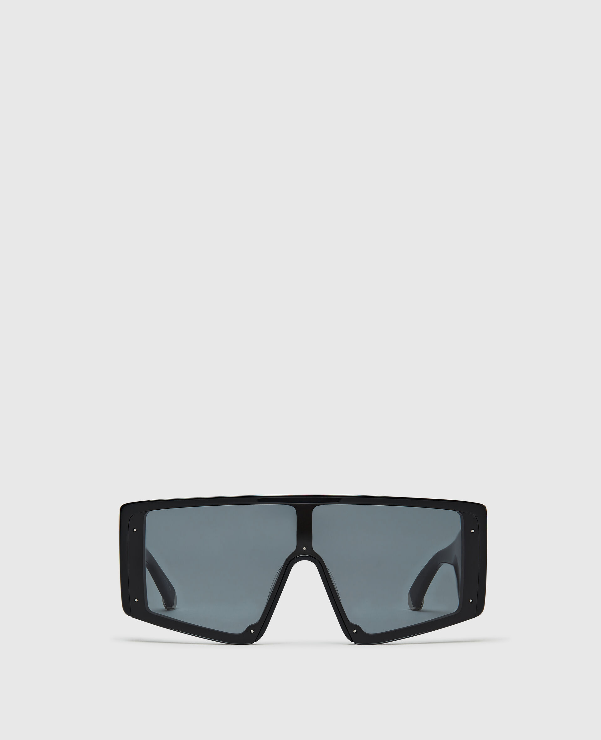 Translucent Square Sunglasses-Black-large image number 0