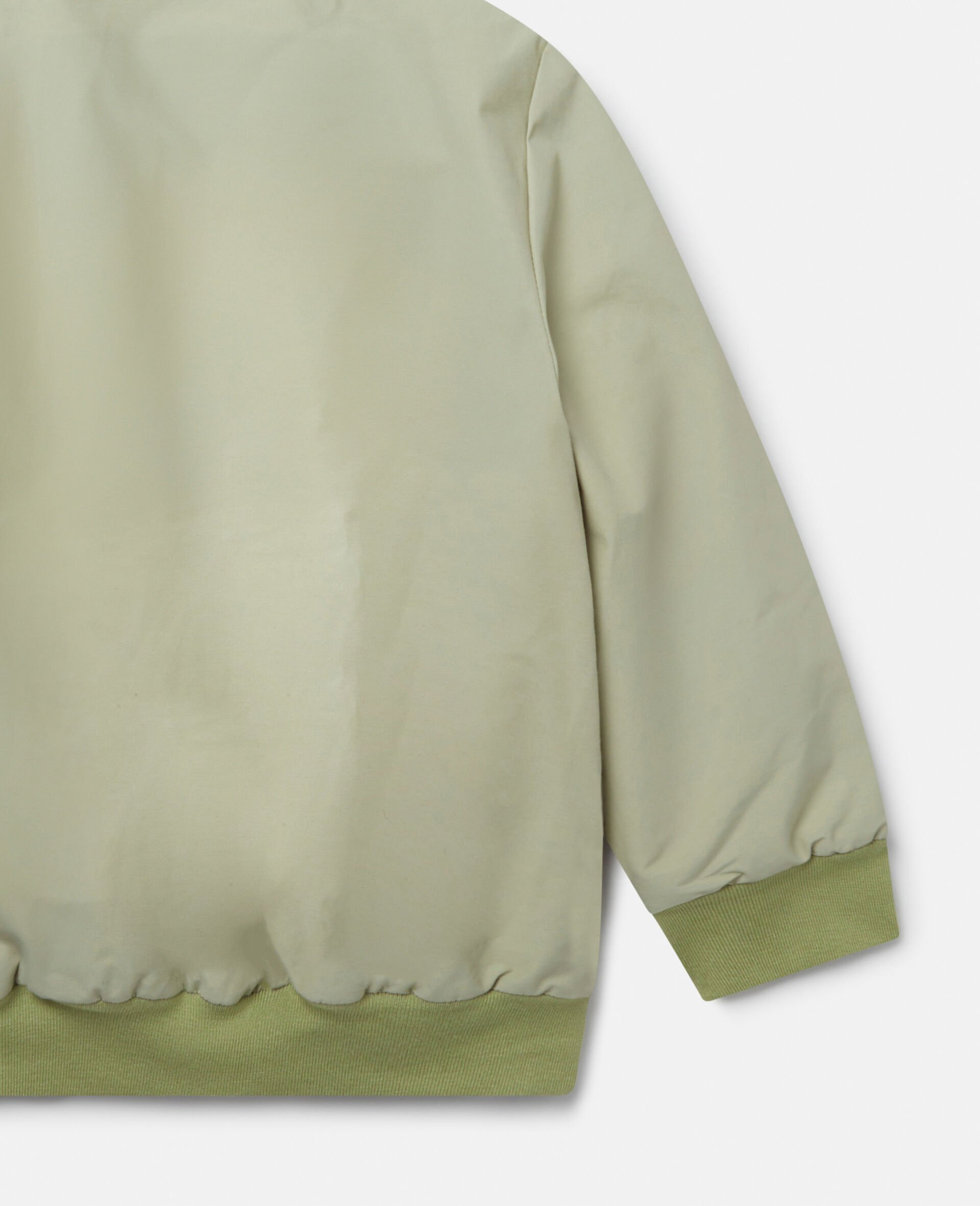 Multi-Pocket High-Neck Jacket -Green-large Multi-Pocket High-Neck Jacket -Green-large image number 3