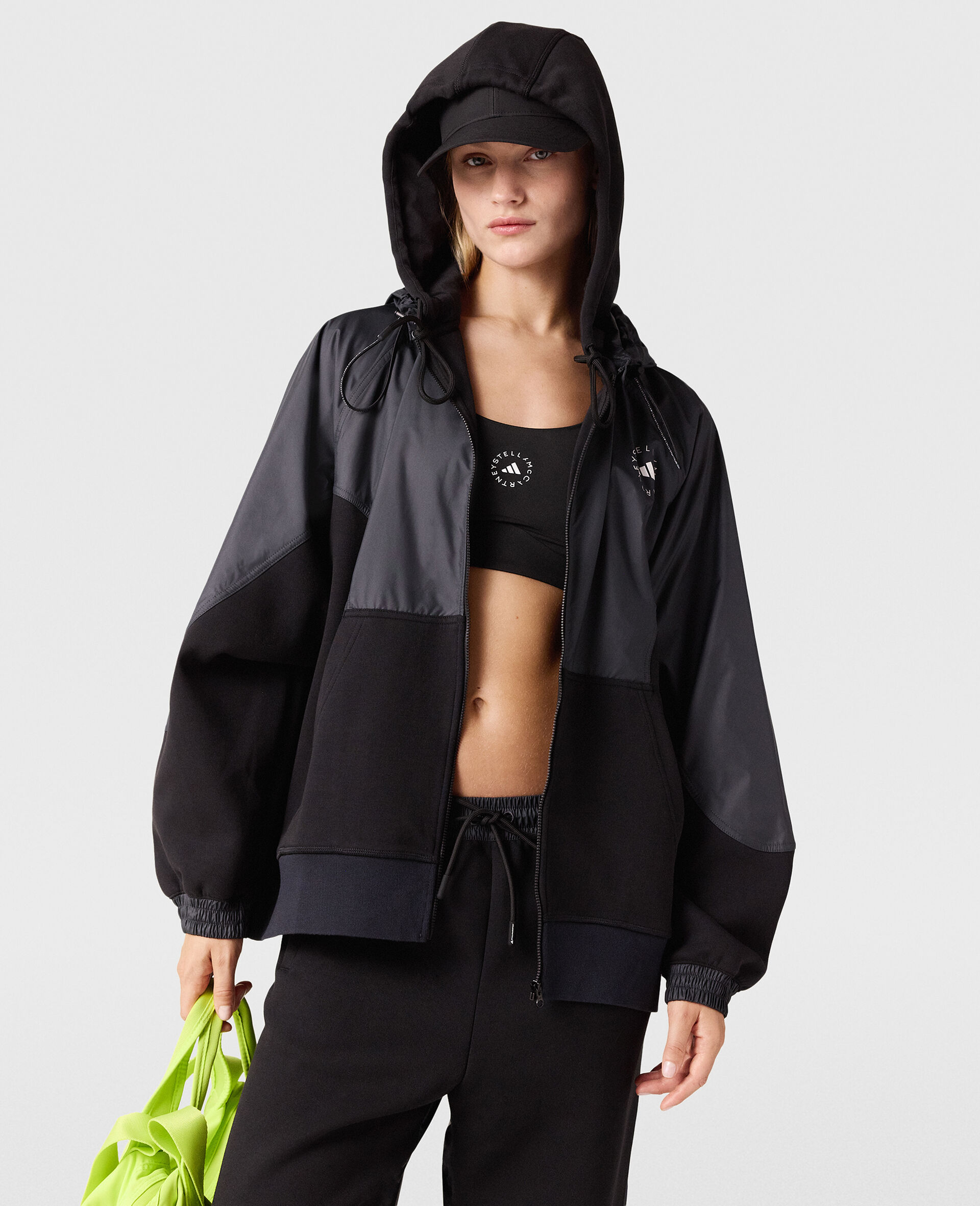 TrueLife Full Zip Hoodie-Black-model
