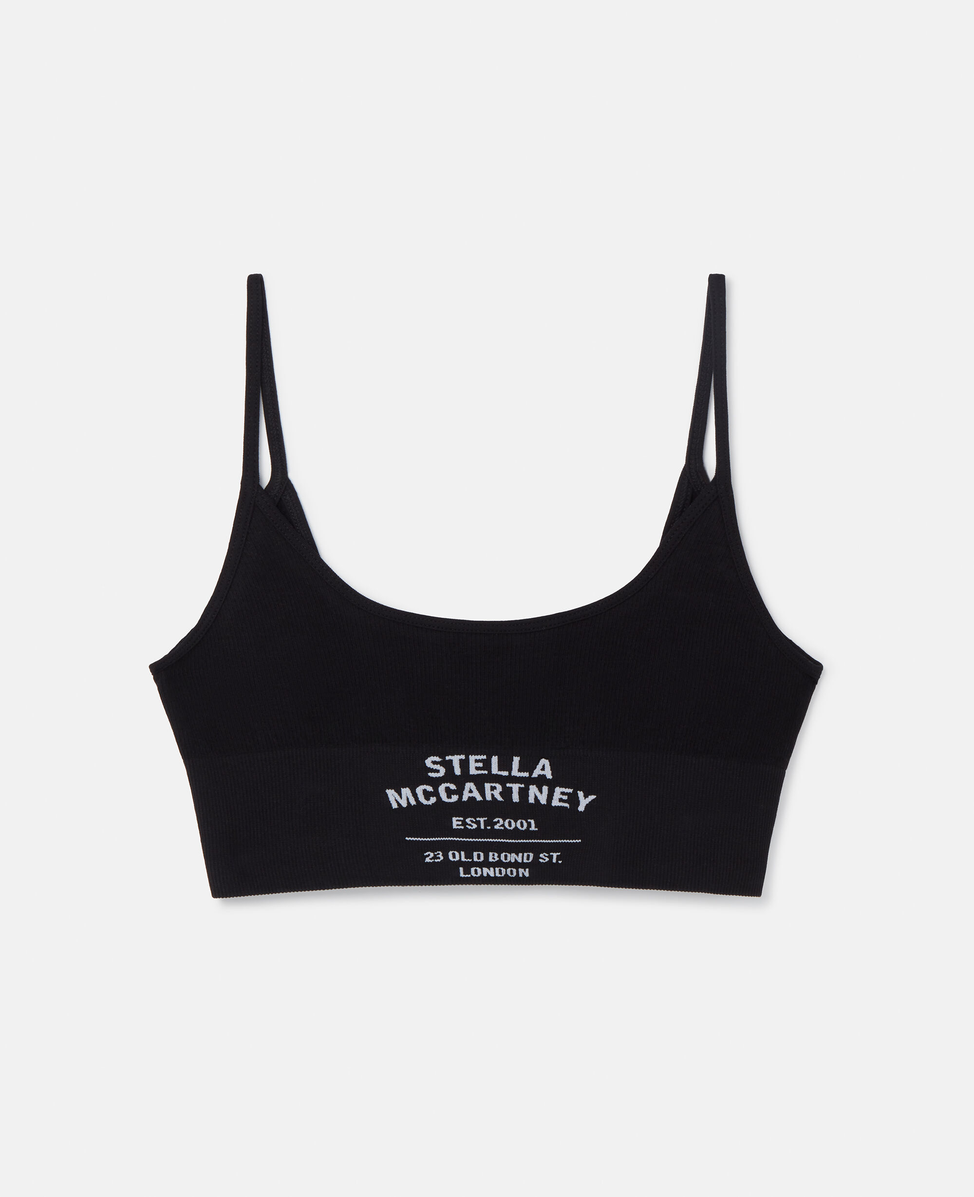 Bralette senza cuciture con logo Stella McCartney Donna Abbigliamento Intimo Reggiseni Senza ferretti 