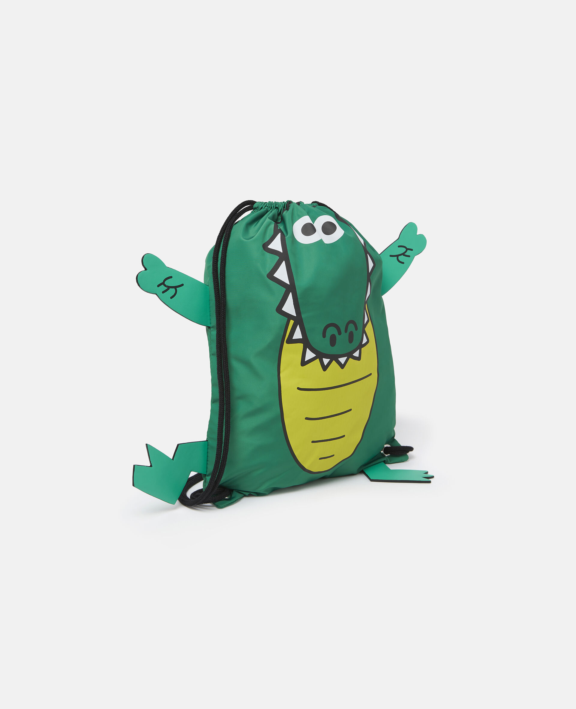 Crocodile Backpack-Green-large image number 1