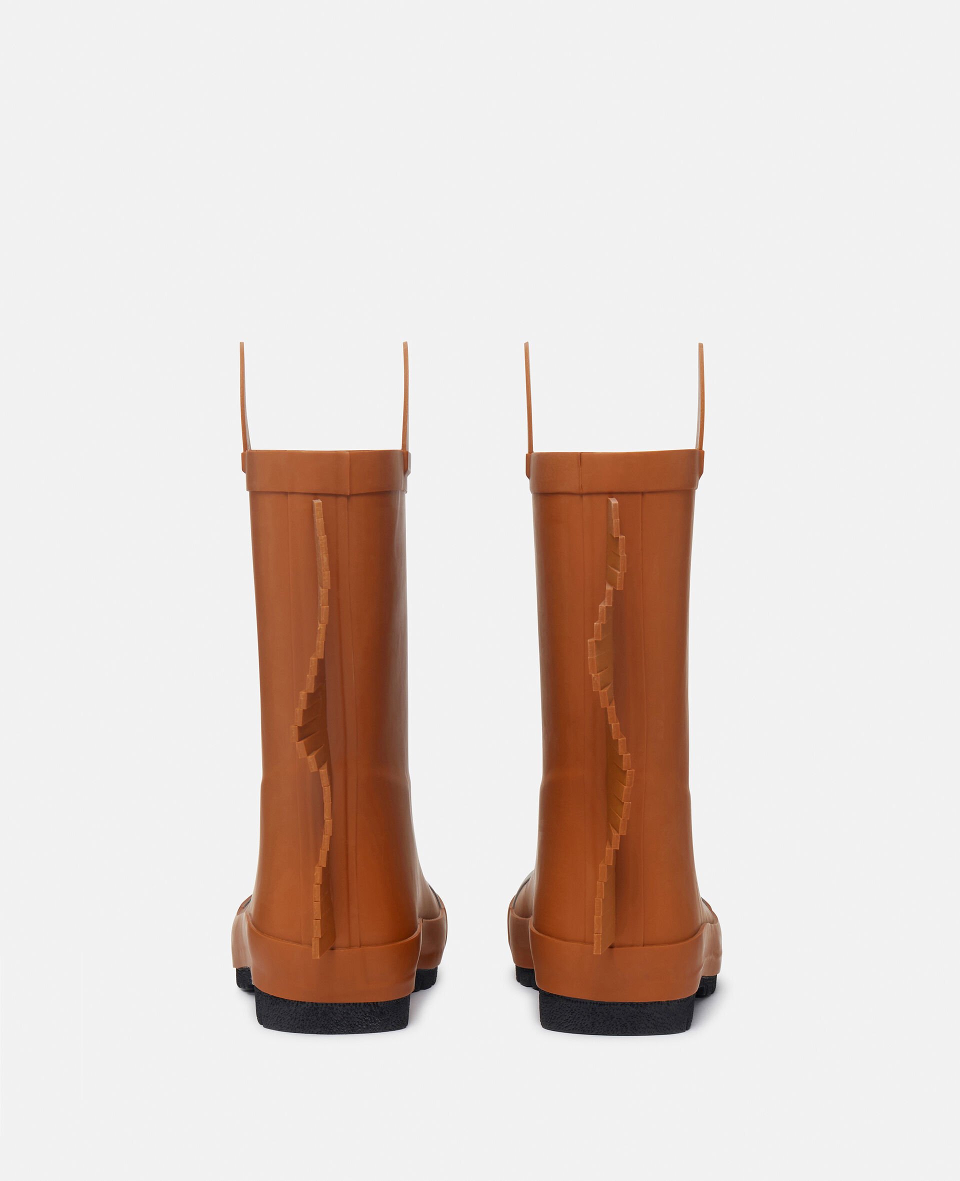 Horse Graphic Rainboots-Brown-large Horse Graphic Rainboots-Brown-large image number 3