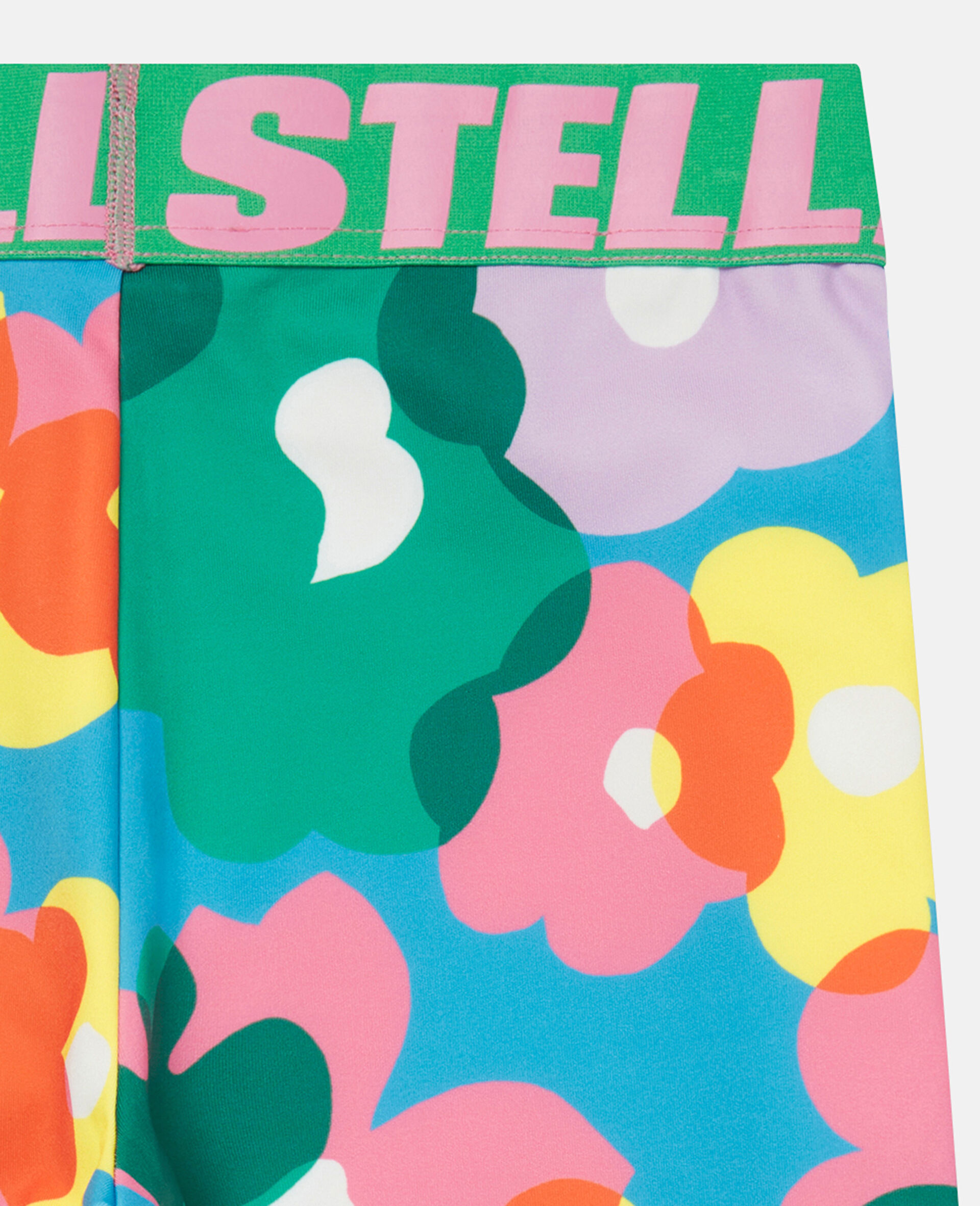 Floral Print Stella Logo Snow Leggings-Multicolour-large image number 3