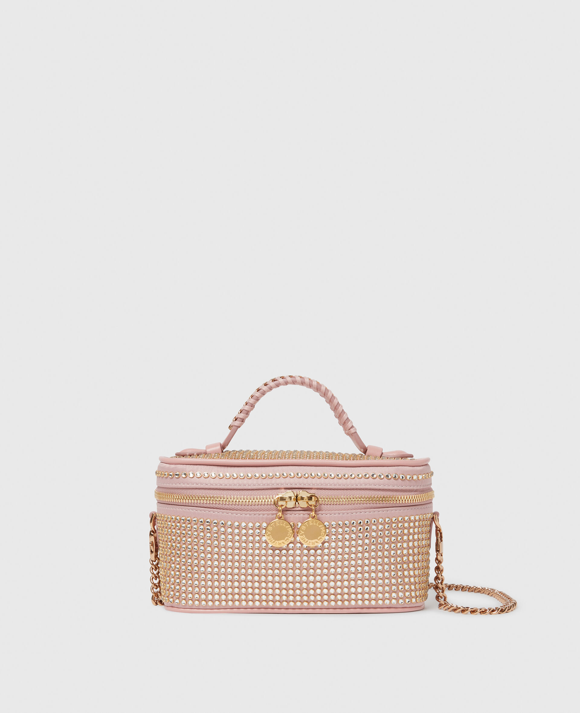 Falabella Lead-Free Crystal Vanity Case-Pink-large image number 0