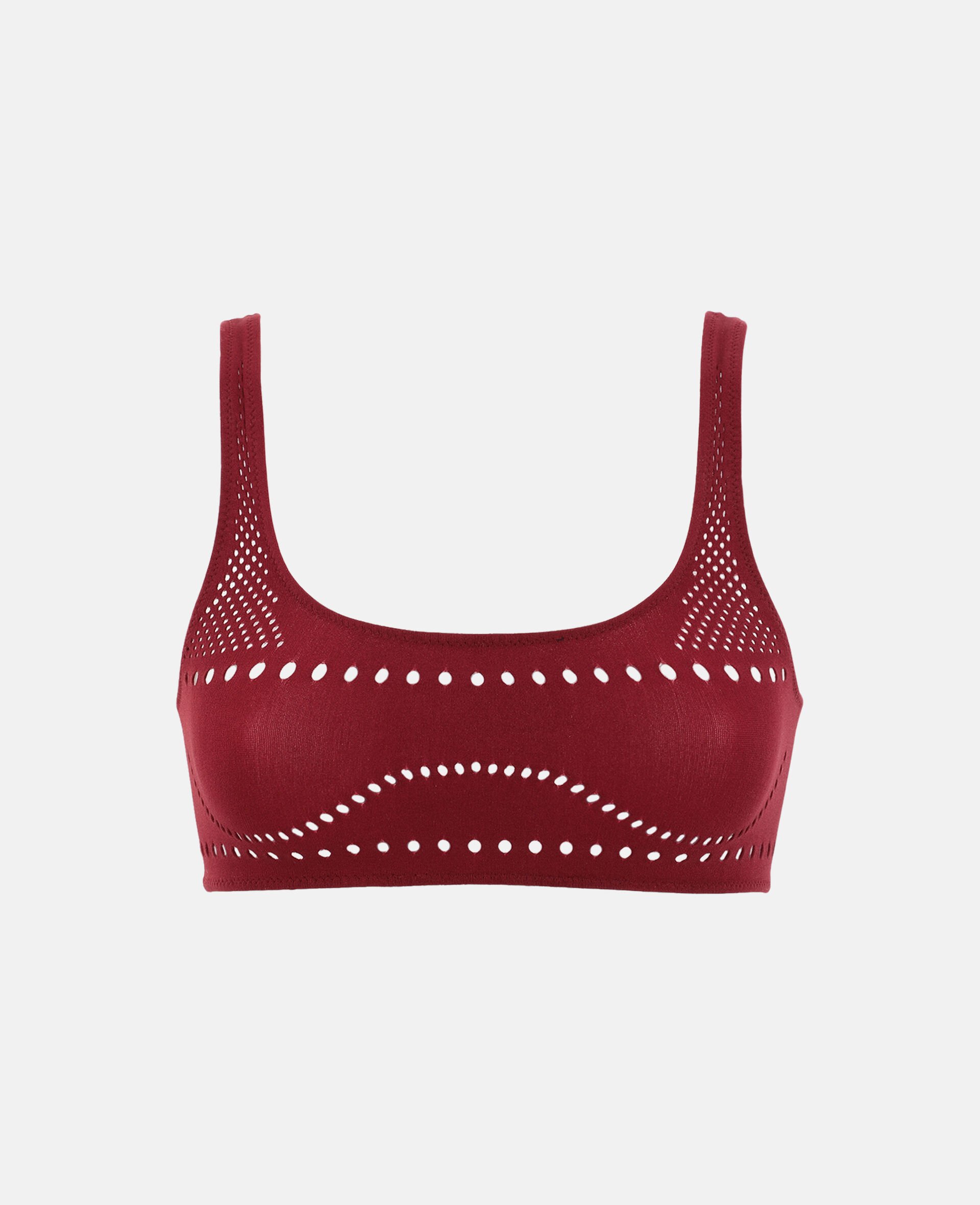 Stellawear Crop Bra-Pink-large image number 0