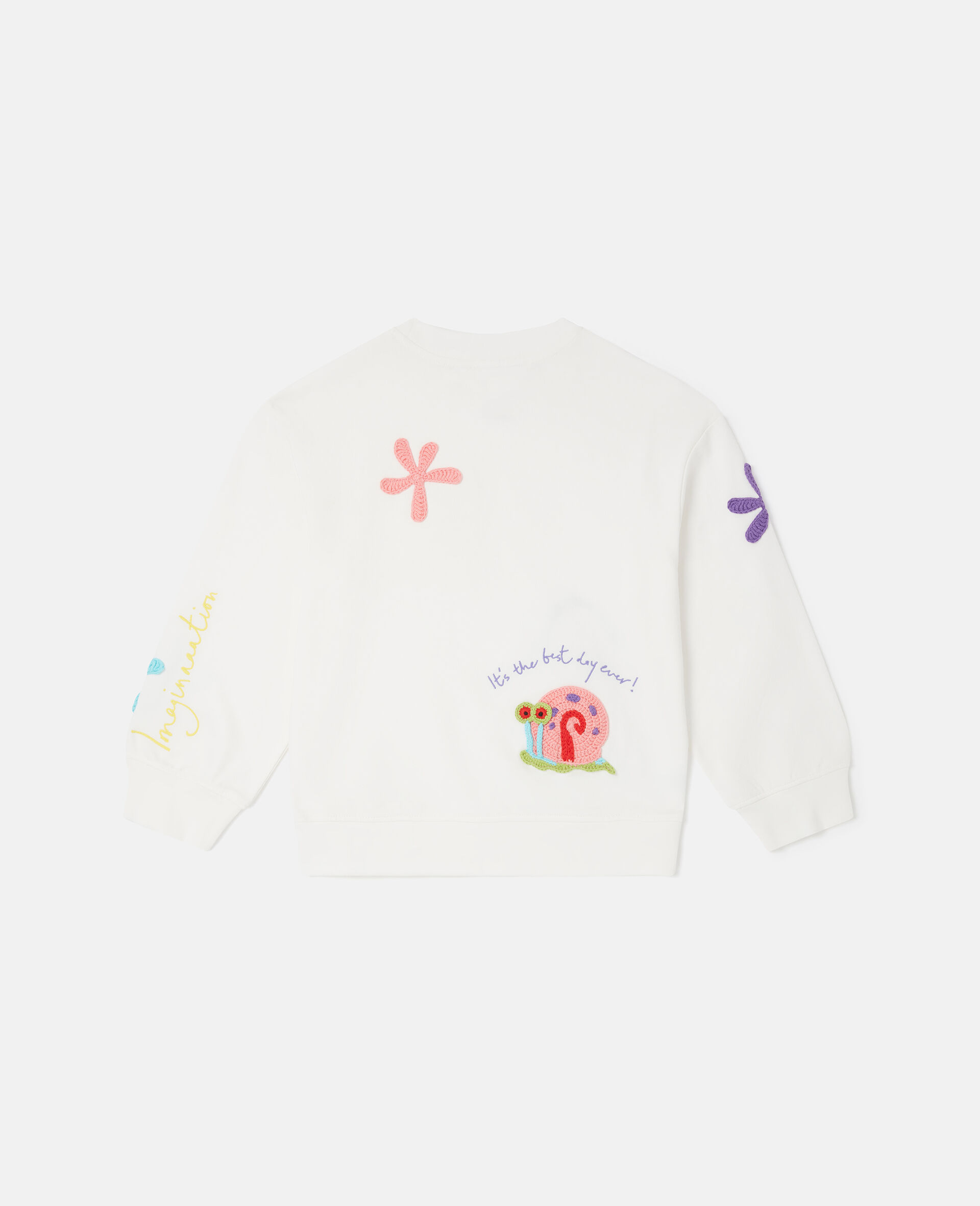 SpongeBob Graphic Sweatshirt-Cream-large image number 2