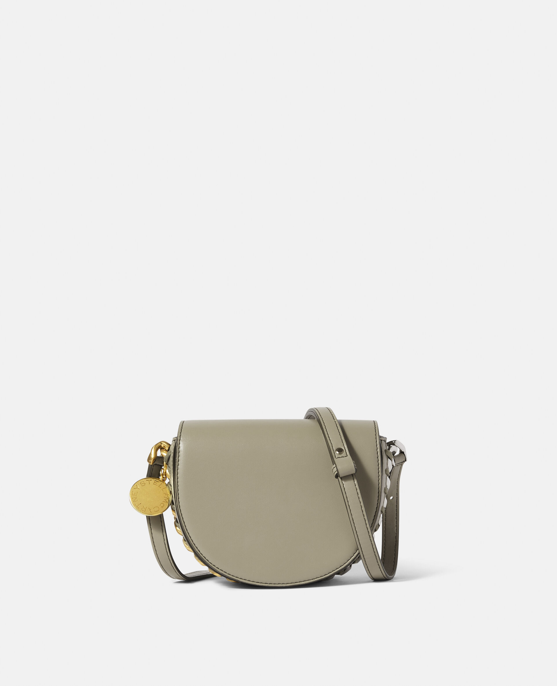 Frayme Small Flap Shoulder Bag -Black-large image number 0