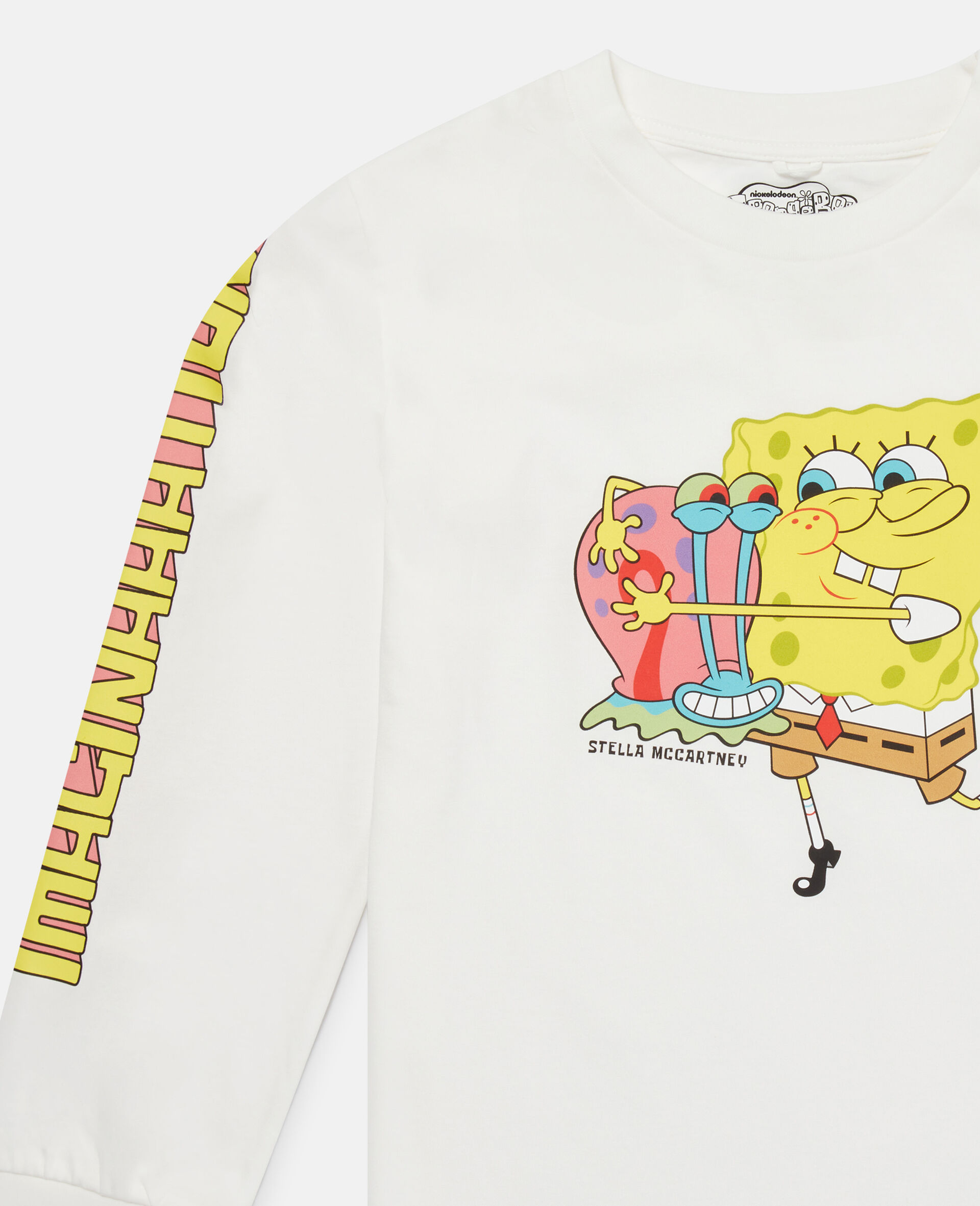 SpongeBob Graphic Sweatshirt-Cream-large image number 1
