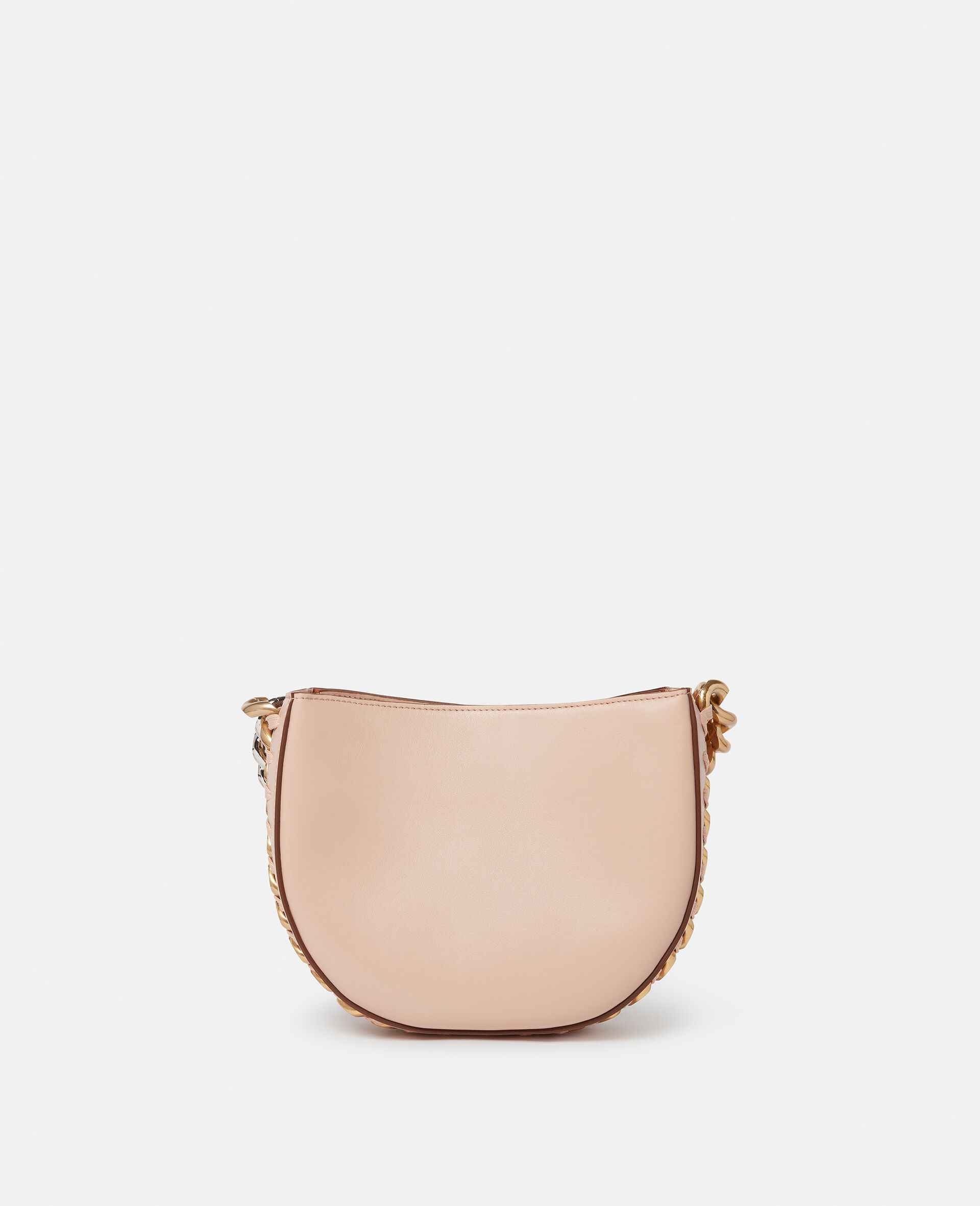 Frayme Small Shoulder Bag-Pink-model