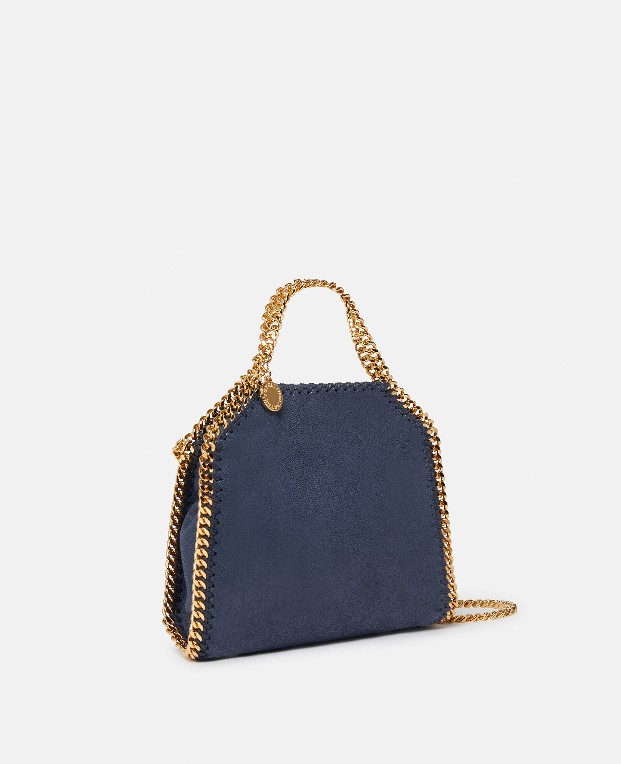 Women Indigo Moon Falabella Tiny Tote Bag | Stella McCartney US